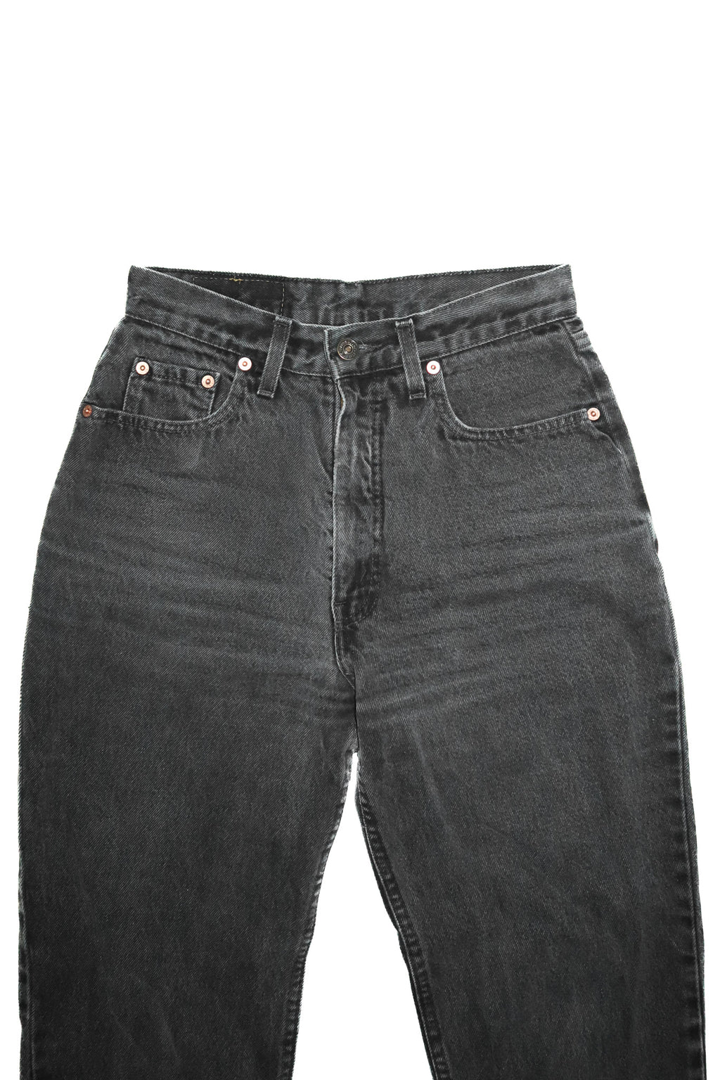 1990’s levi’s orange tab straight leg jeans black.