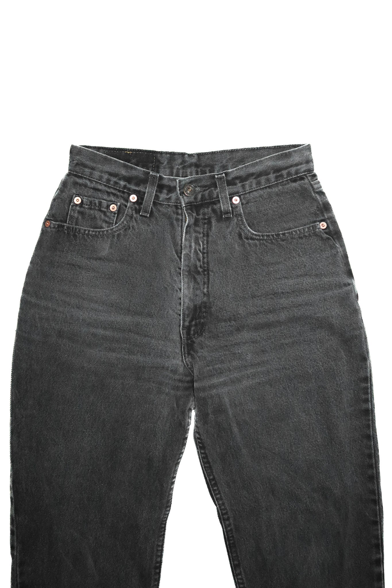 1990’s levi’s orange tab straight leg jeans black.