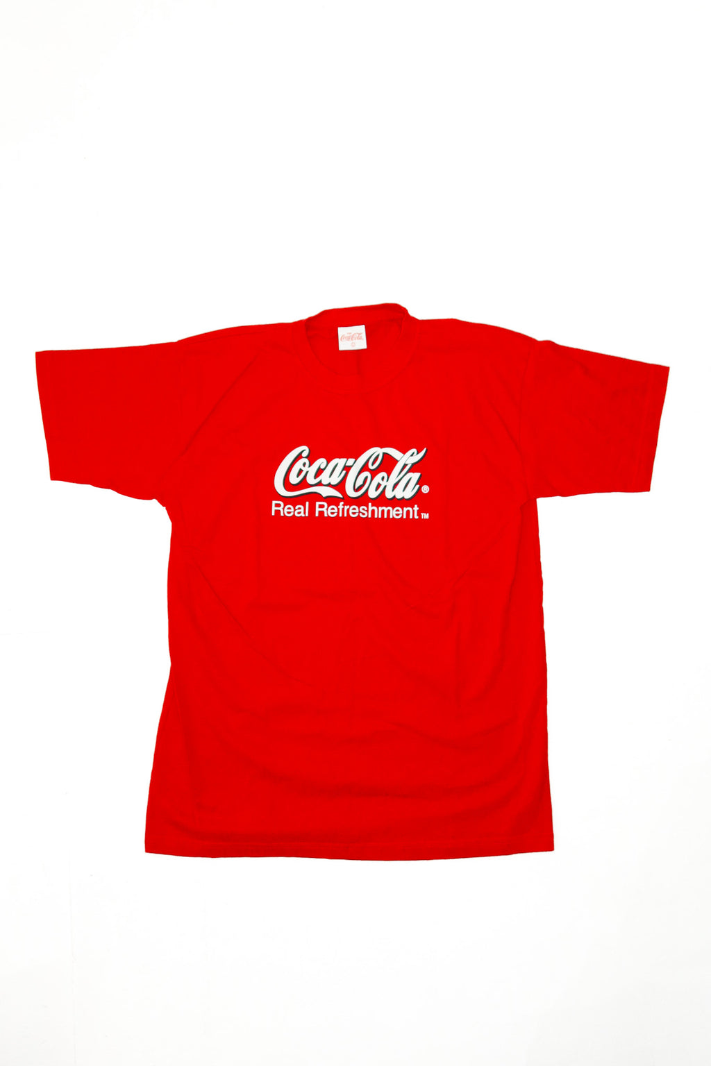 coca cola logo t-shirt red.