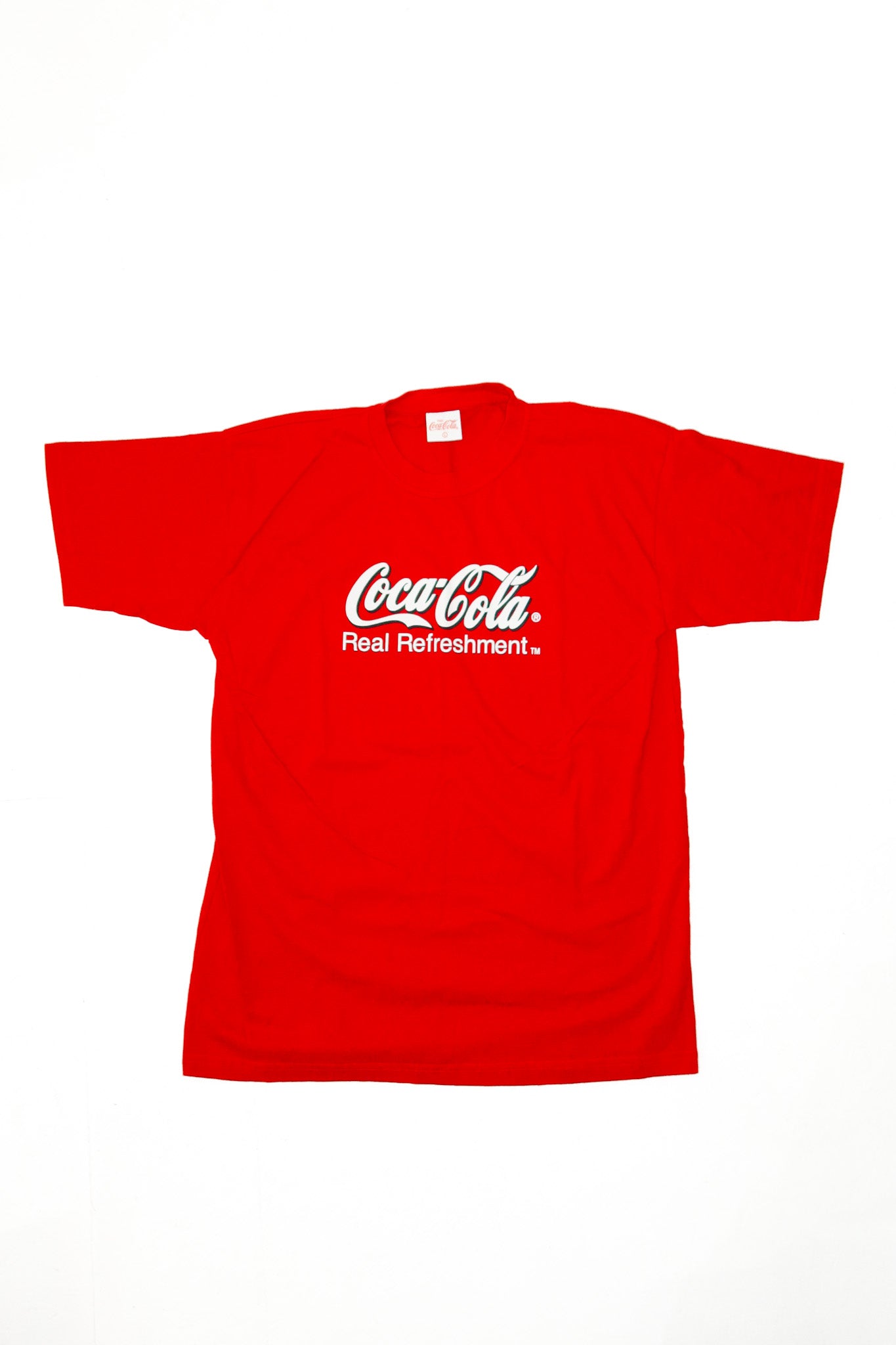 coca cola logo t-shirt red.