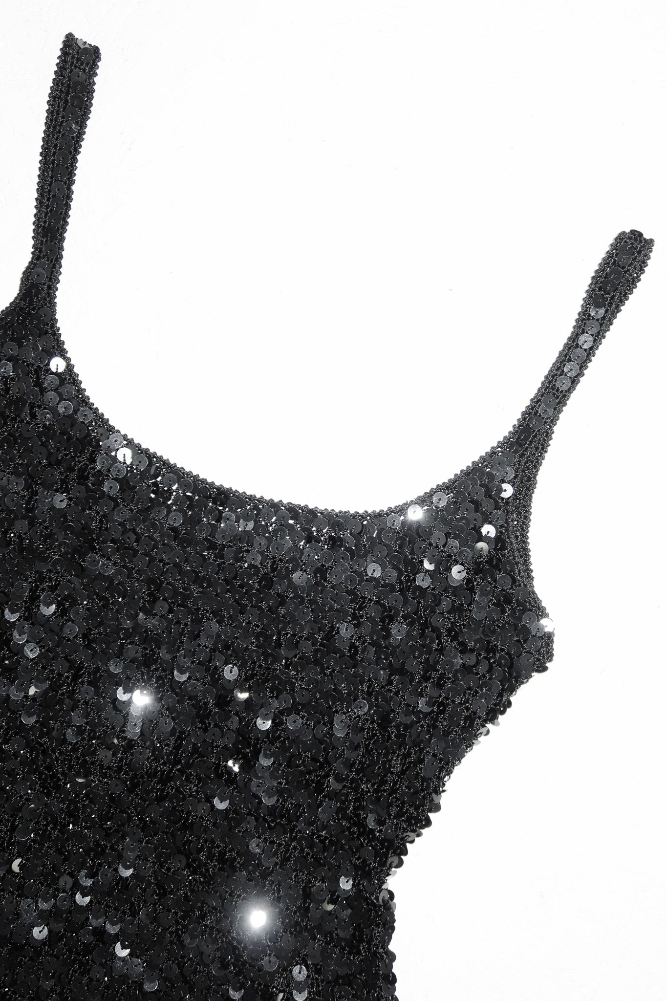 castro concept sequin tank top black.