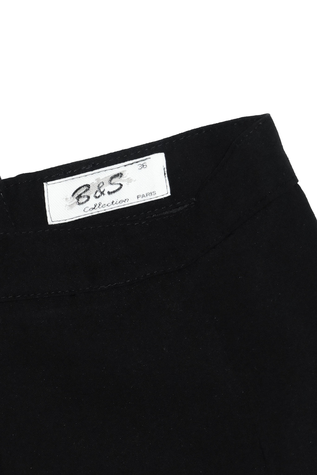1990’s b&s paris minimal midi skirt black.