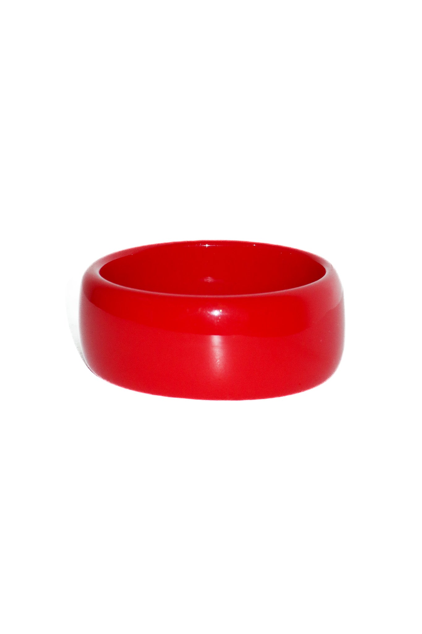2000’s chunky acrylic bracelet red.