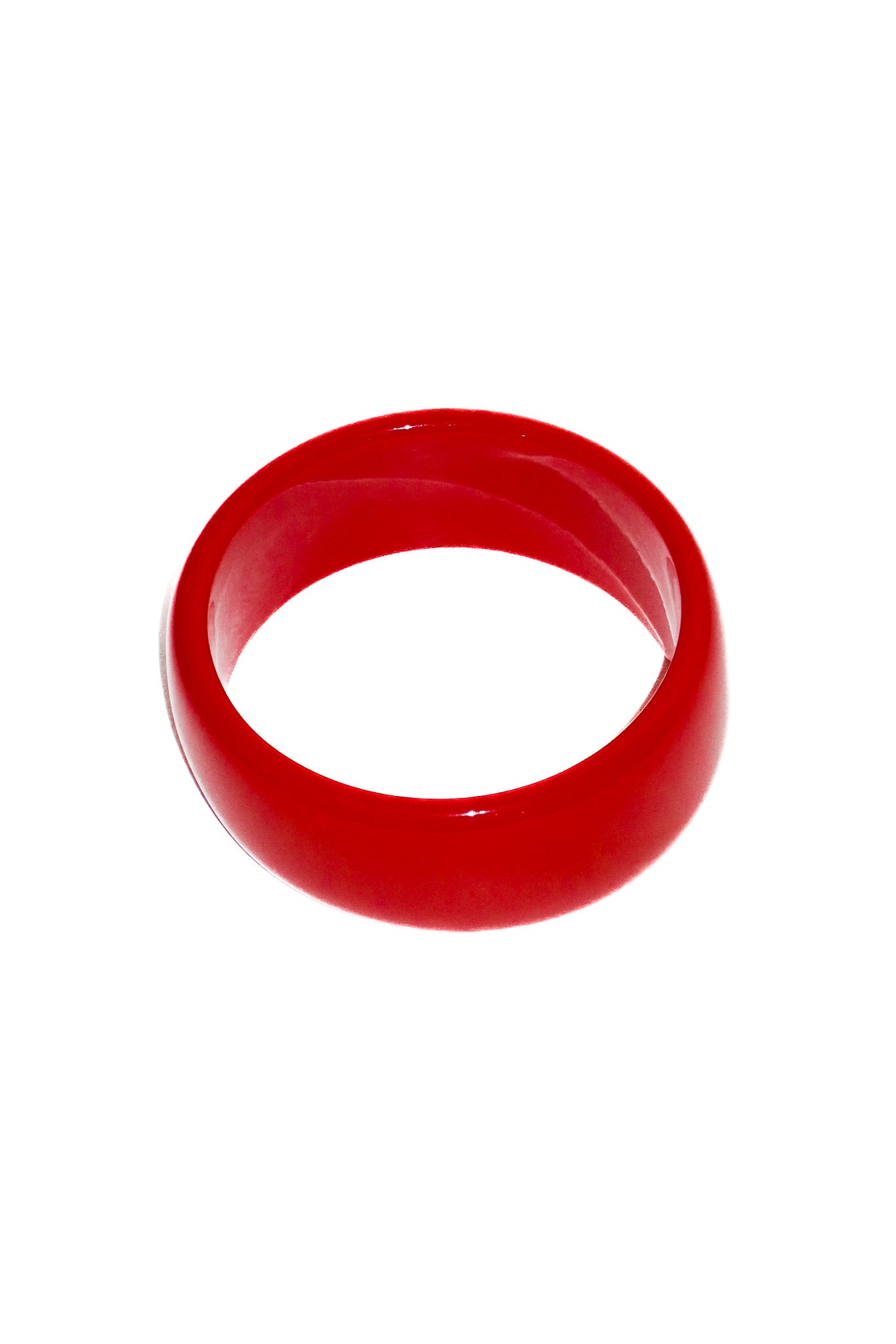 2000’s chunky acrylic bracelet red.