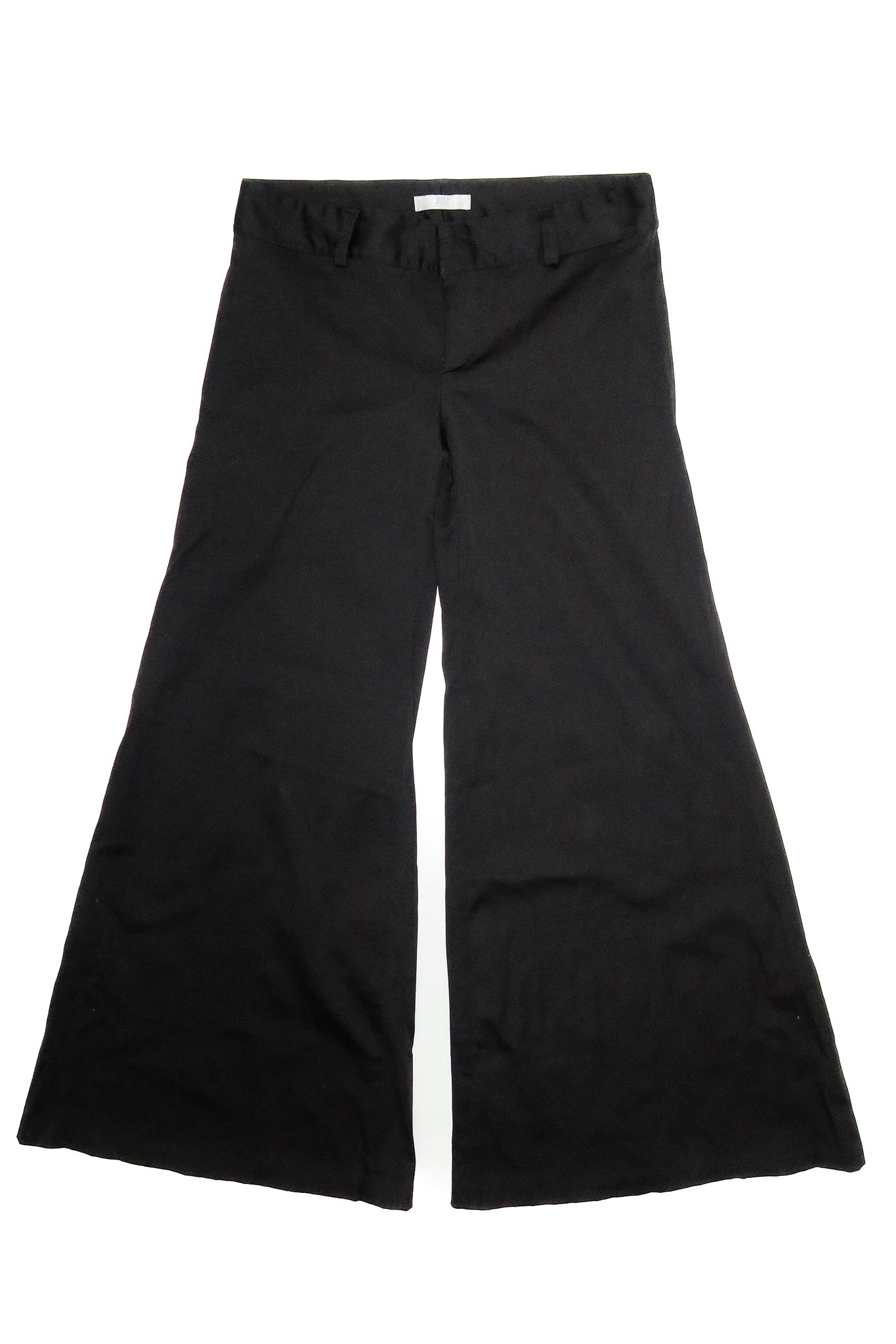 j-lo low rise flared pants black.