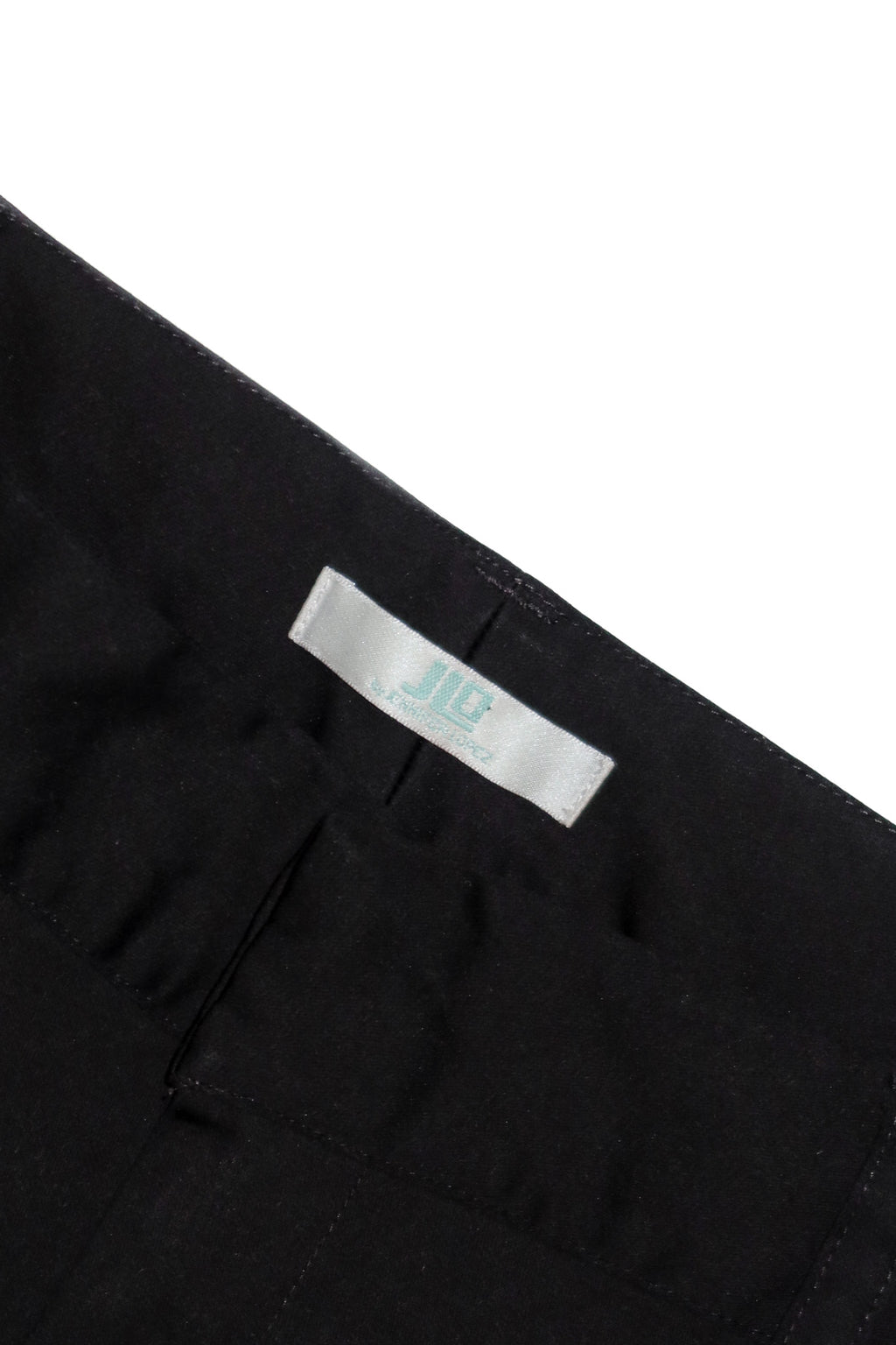 j-lo low rise flared pants black.