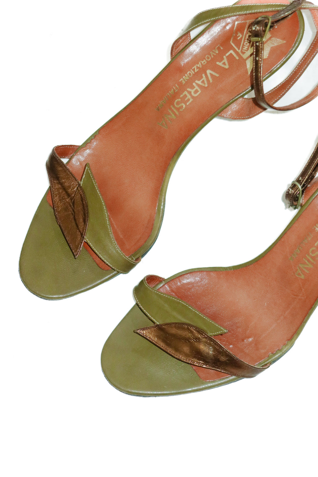la varesina heels olive.
