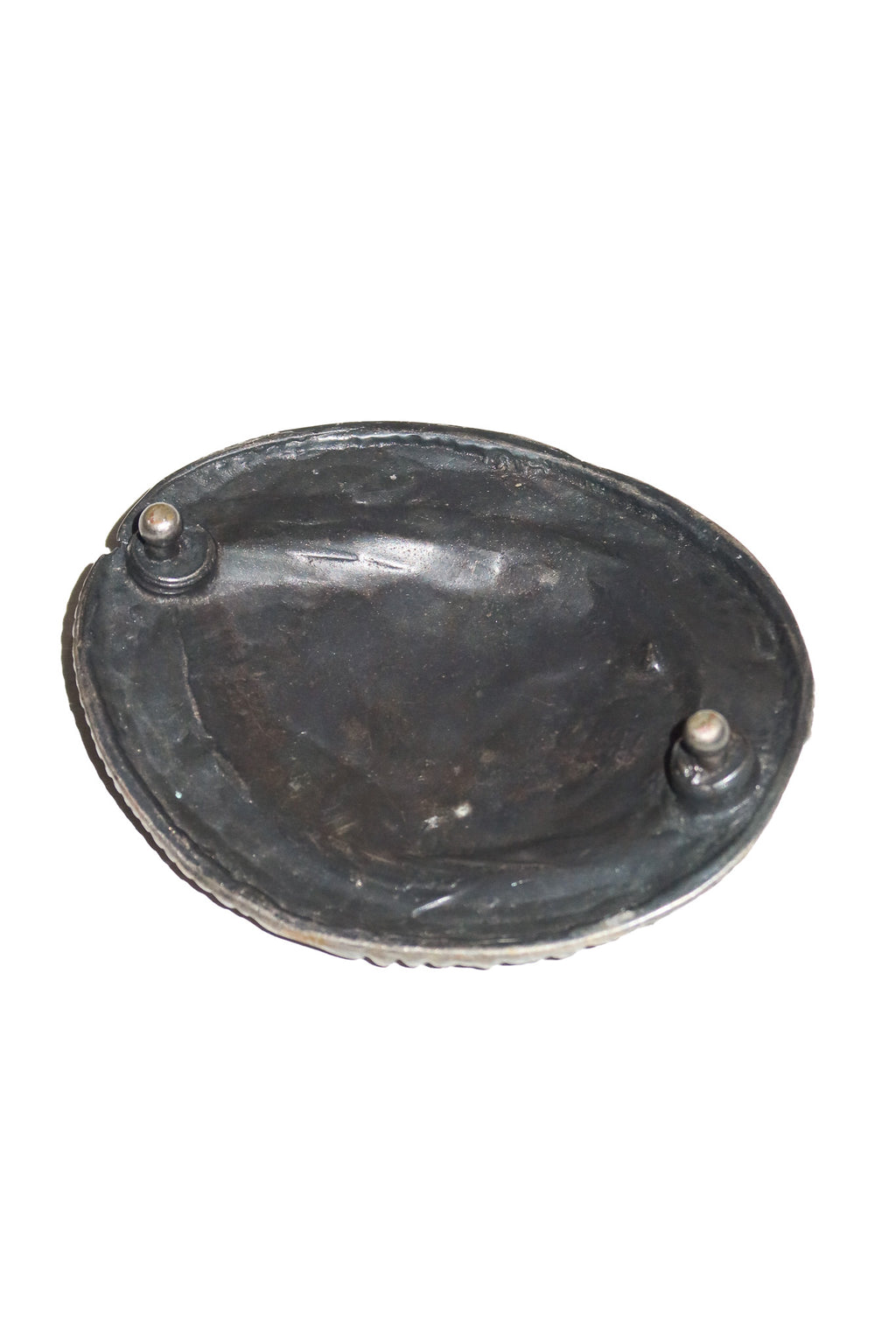 1980’s embossed western style belt buckle silver.