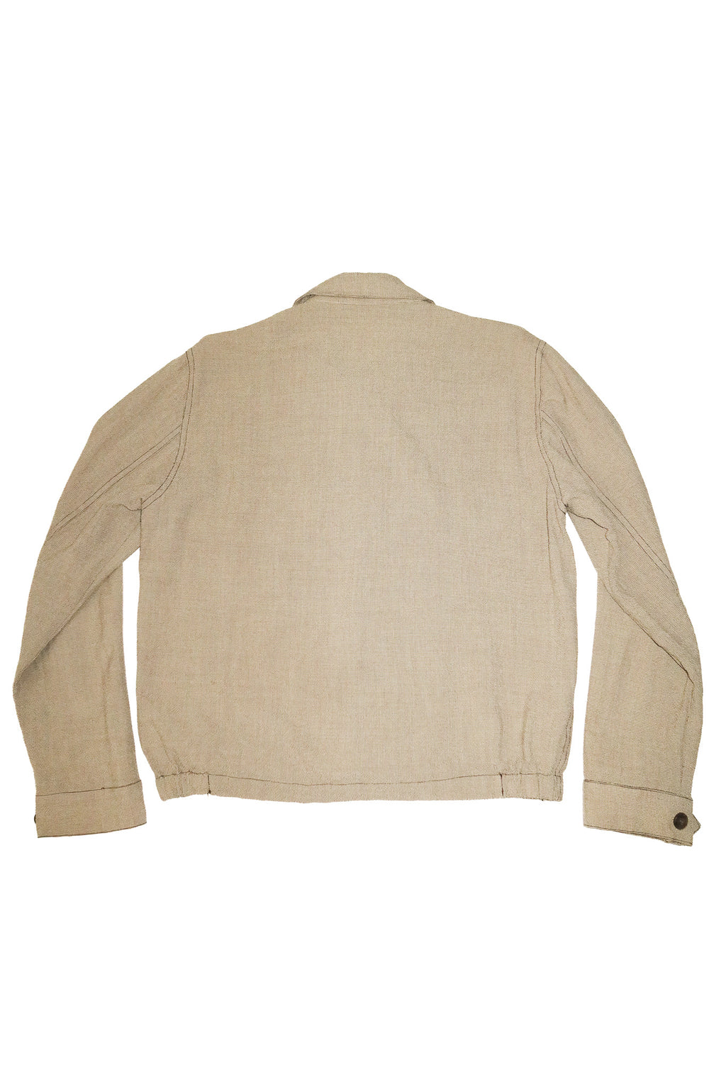 1990’s jun men textured utility zip jacket taupe.