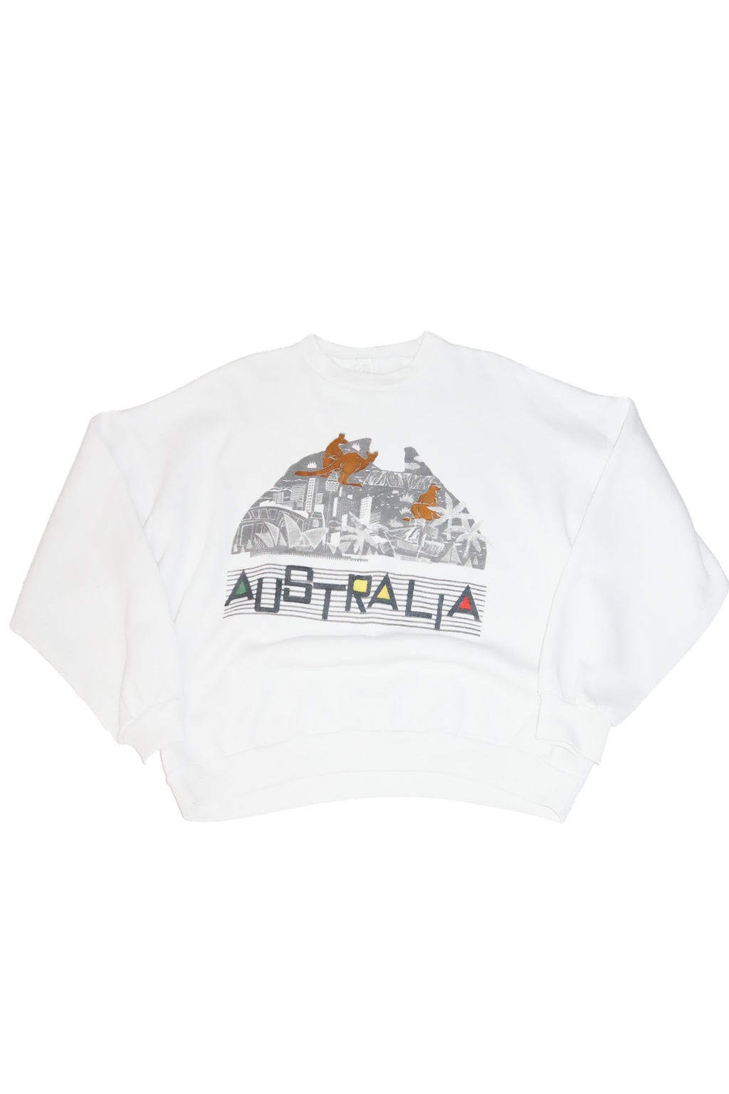 1980’s australia souvenir sweatshirt white.