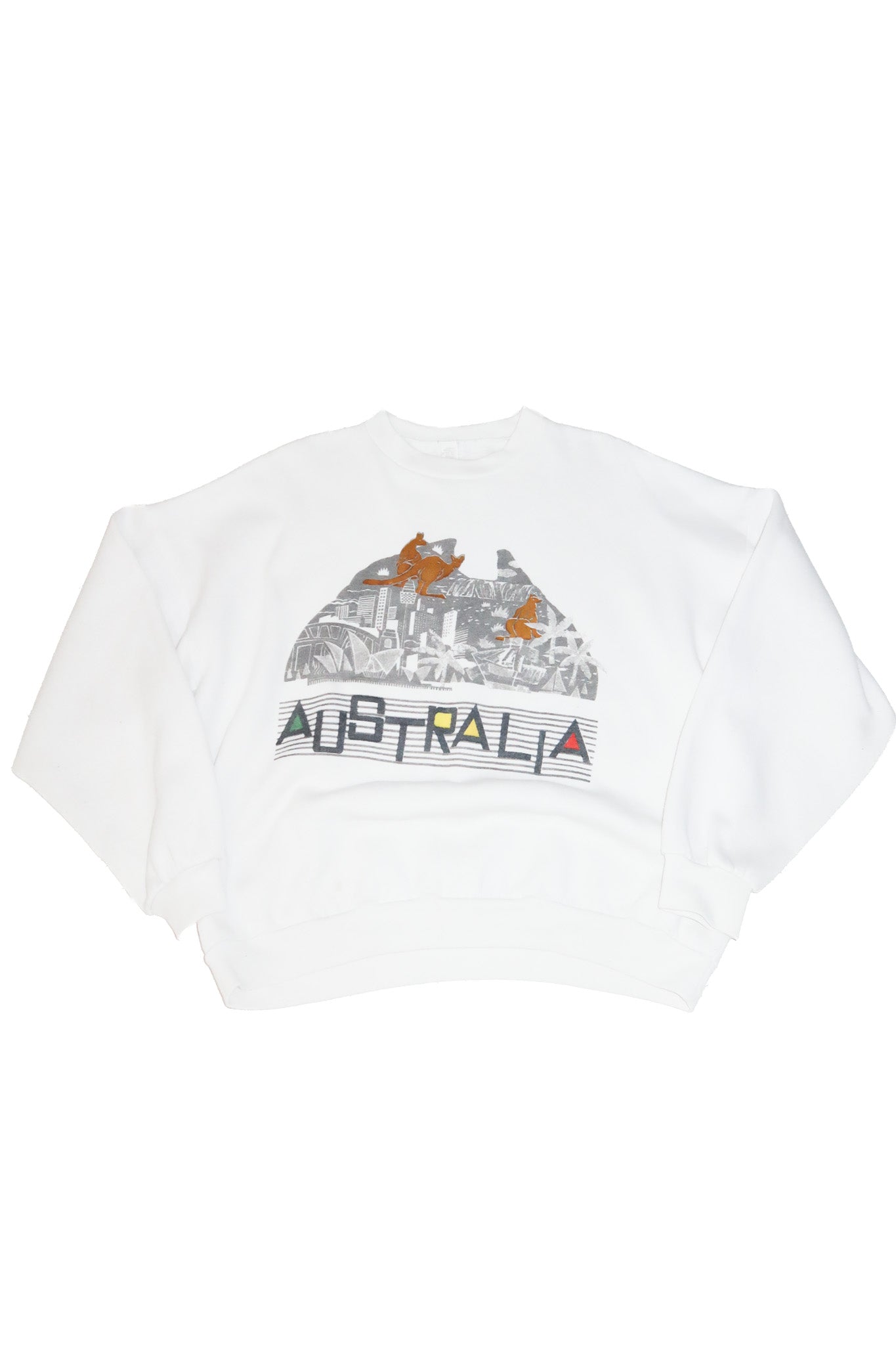 1980’s australia souvenir sweatshirt white.