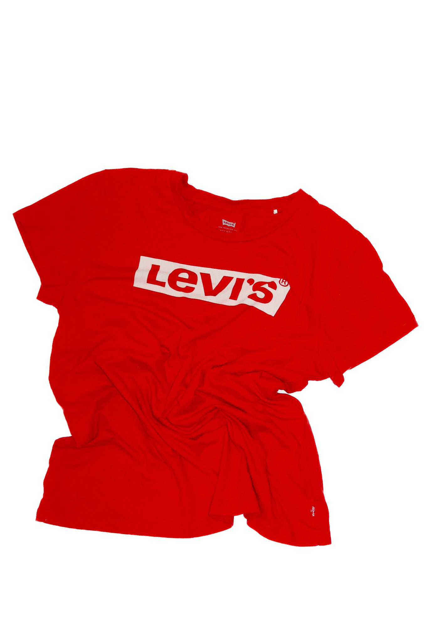 levi’s logo t-shirt red.