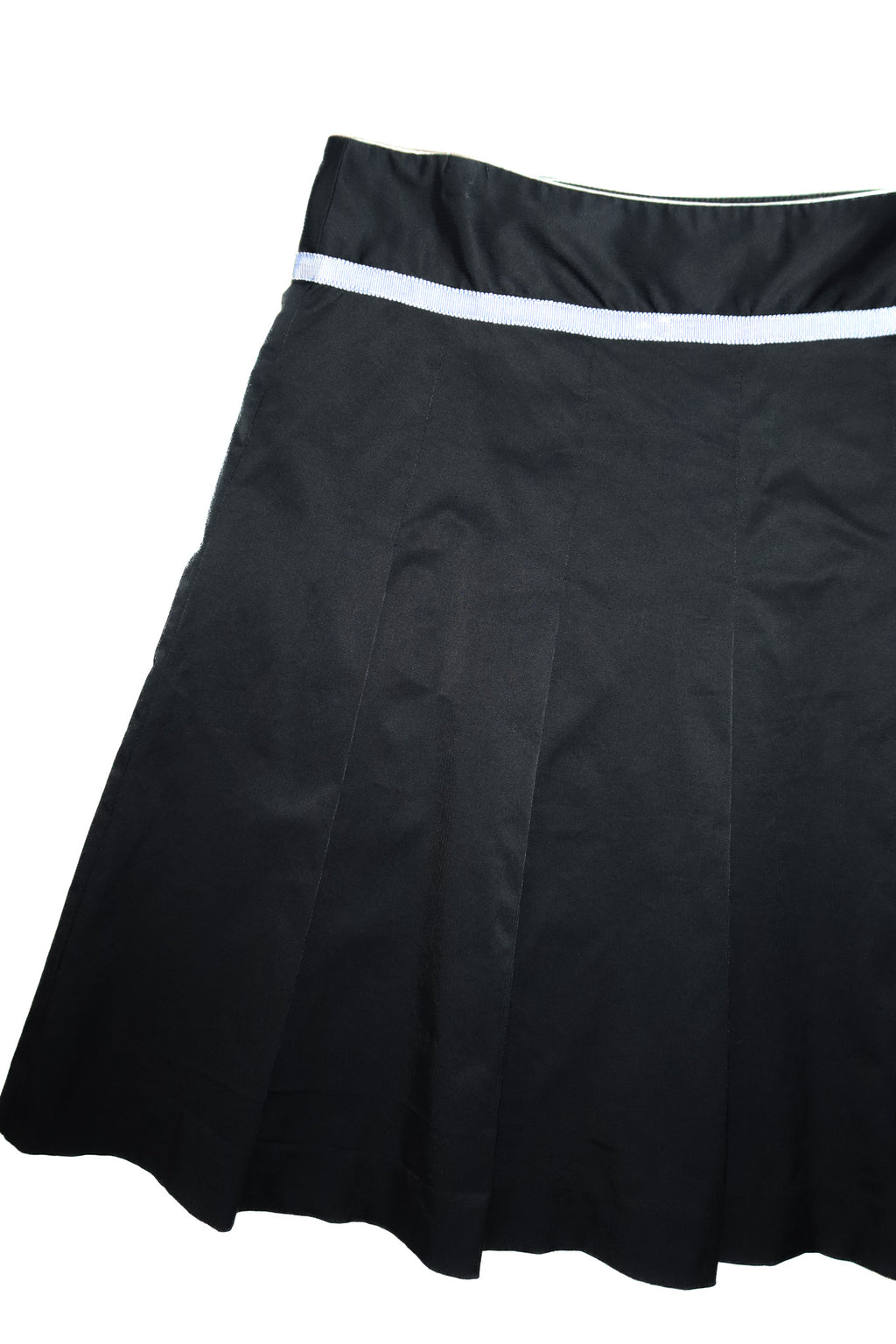 1990’s review australia flared mini skirt black.