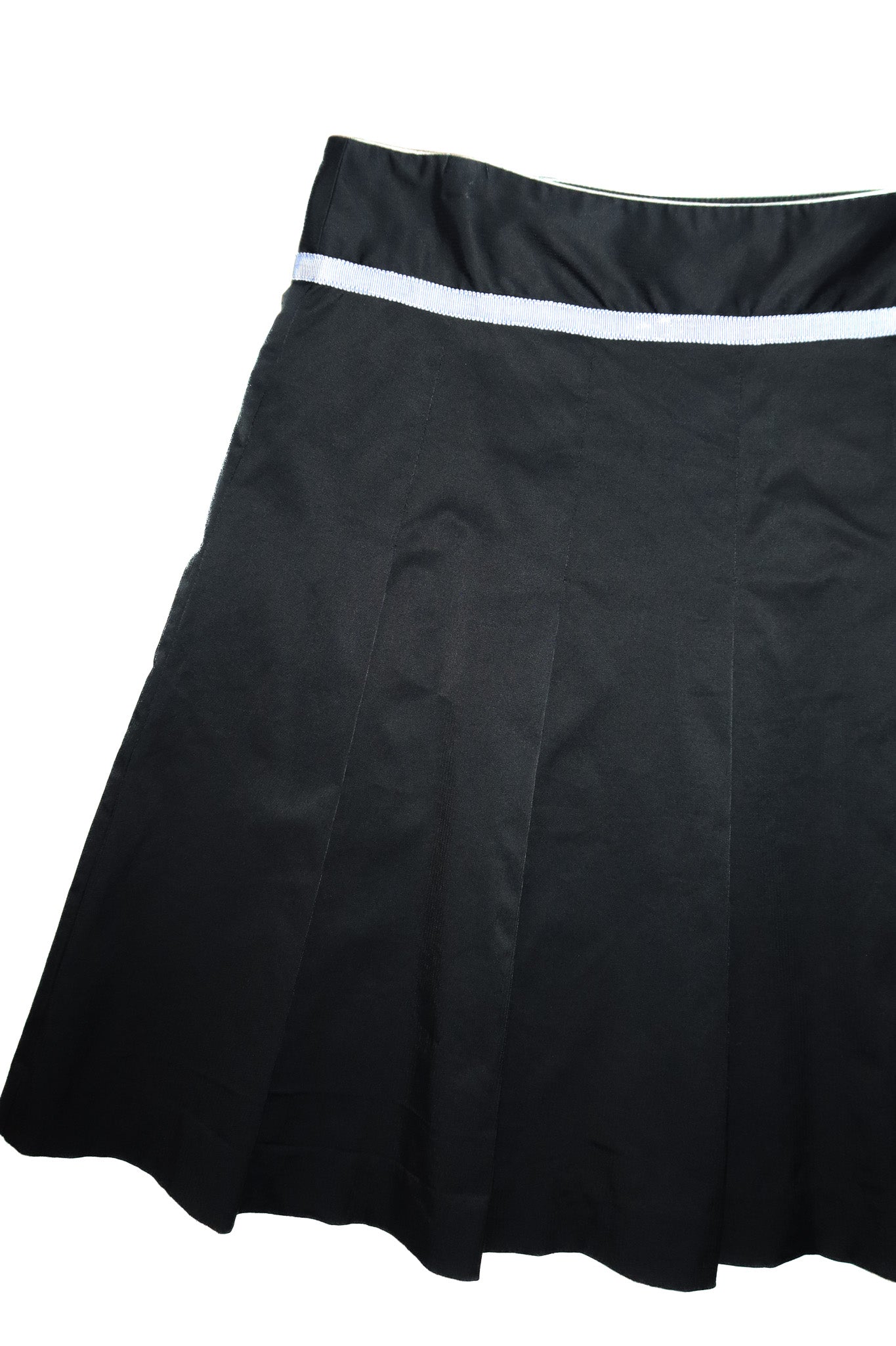 1990’s review australia flared mini skirt black.