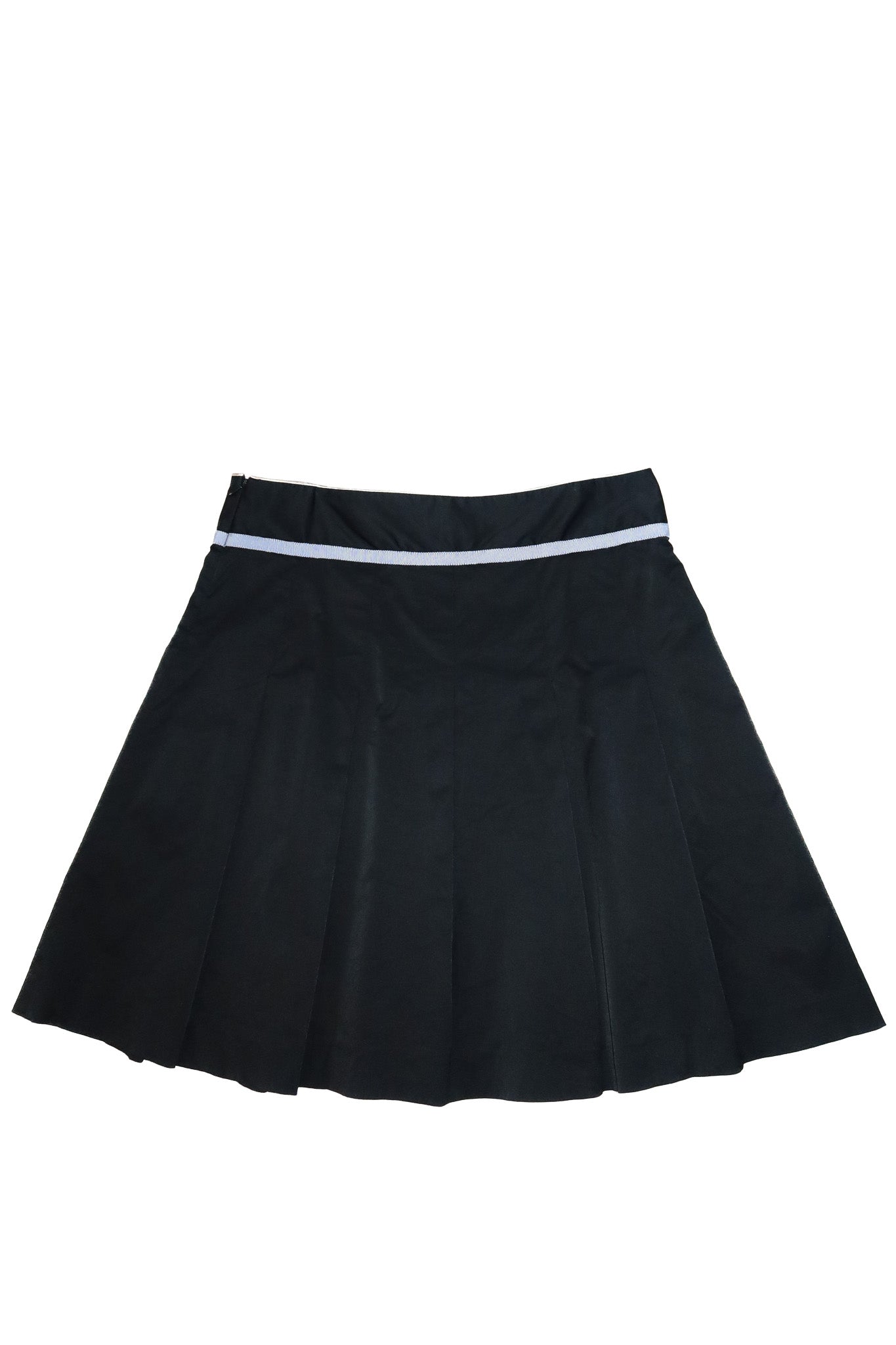 1990’s review australia flared mini skirt black.