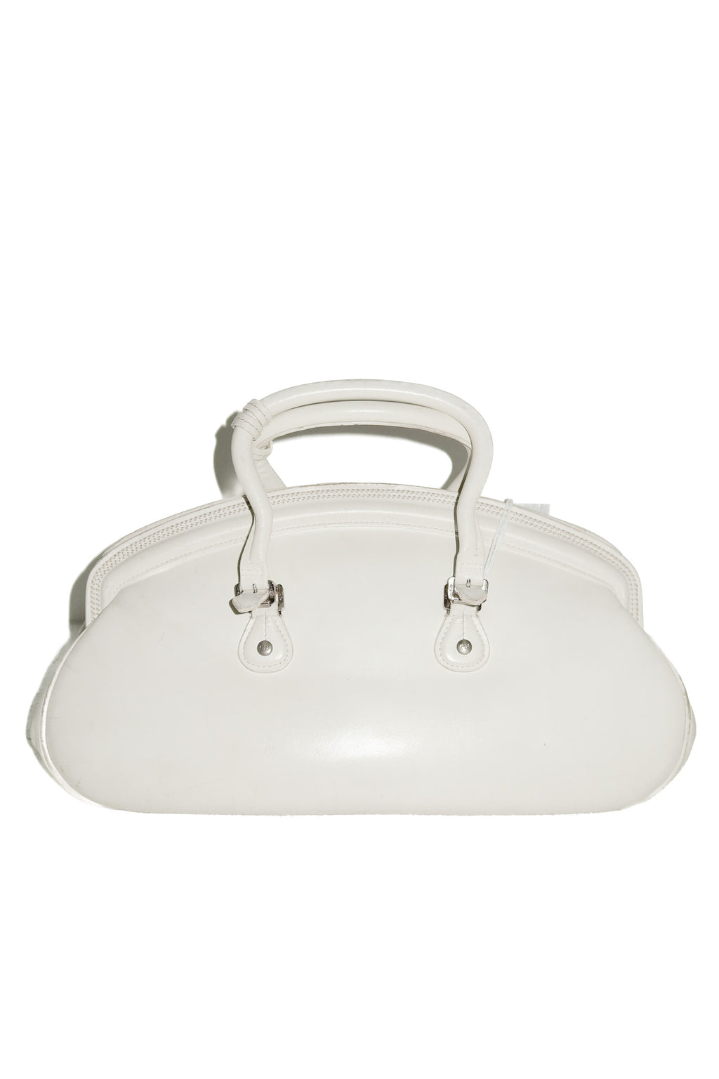 christian dior runway detective bag white.