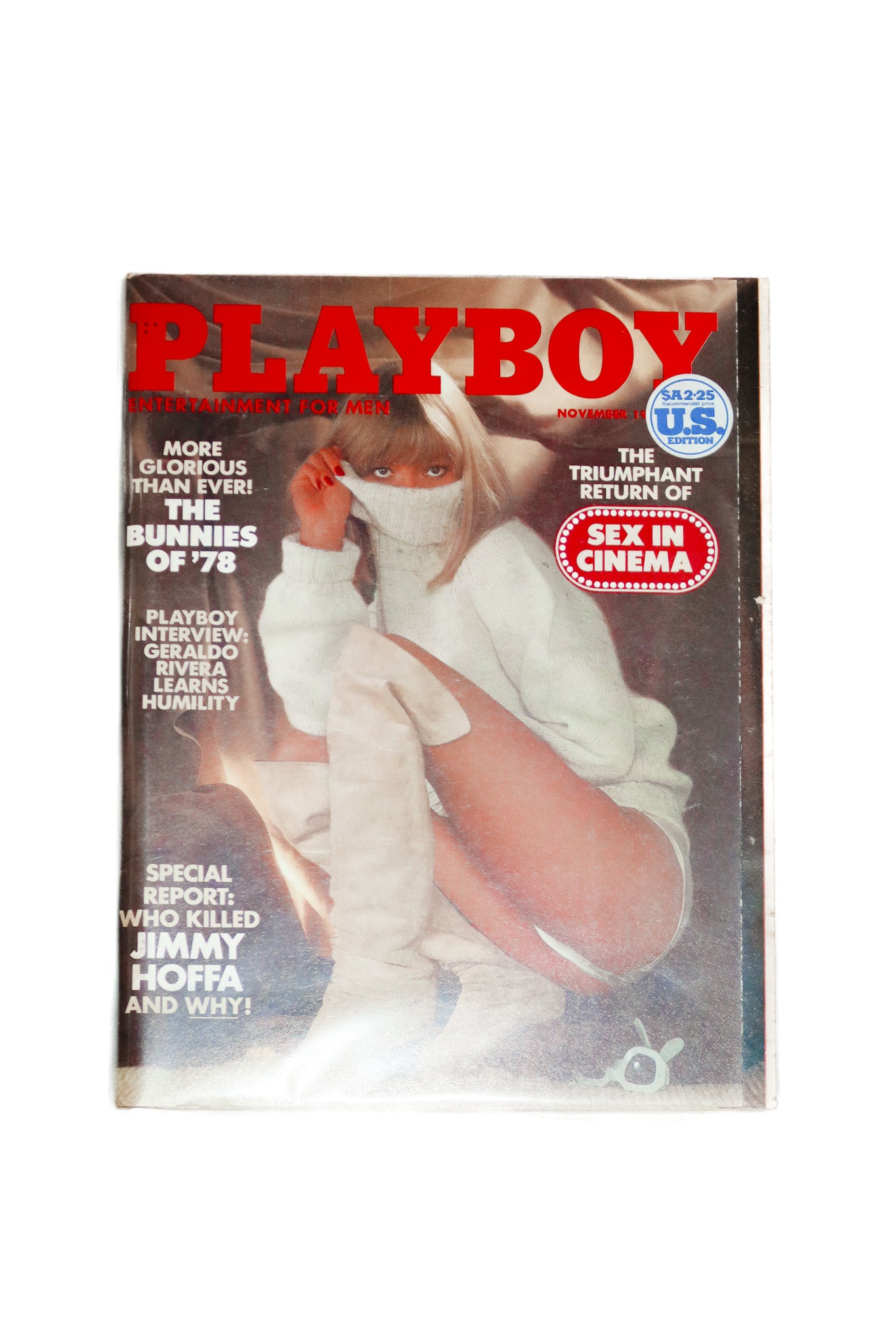 playboy magazine, november 1978.