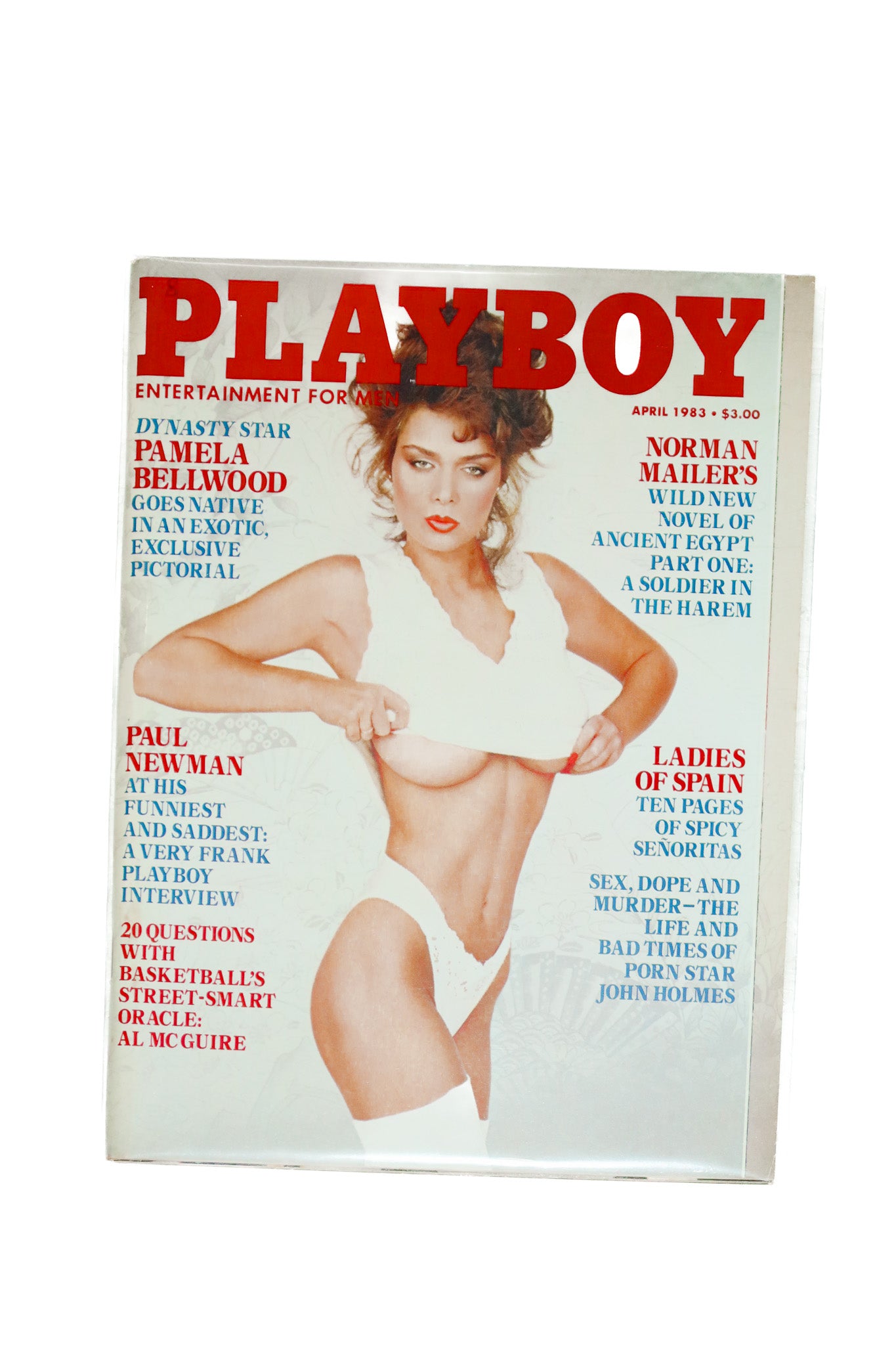 playboy magazine, april 1983.