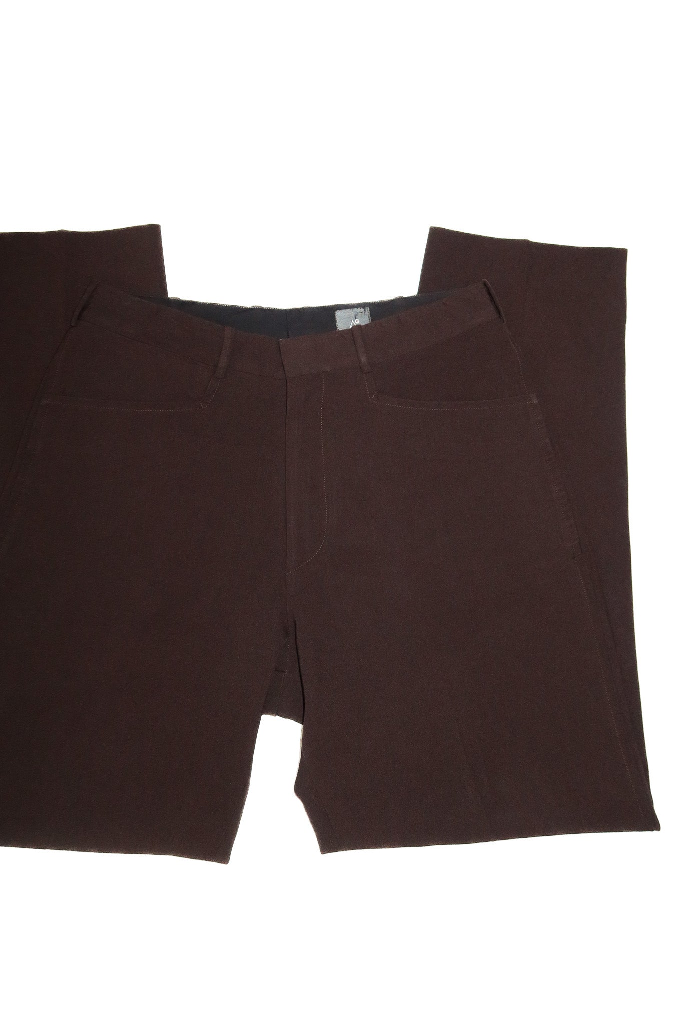 1990’s ag tailored trousers chocolate brown.