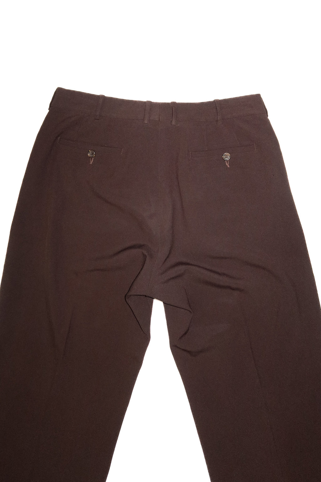 1990’s ag tailored trousers chocolate brown.