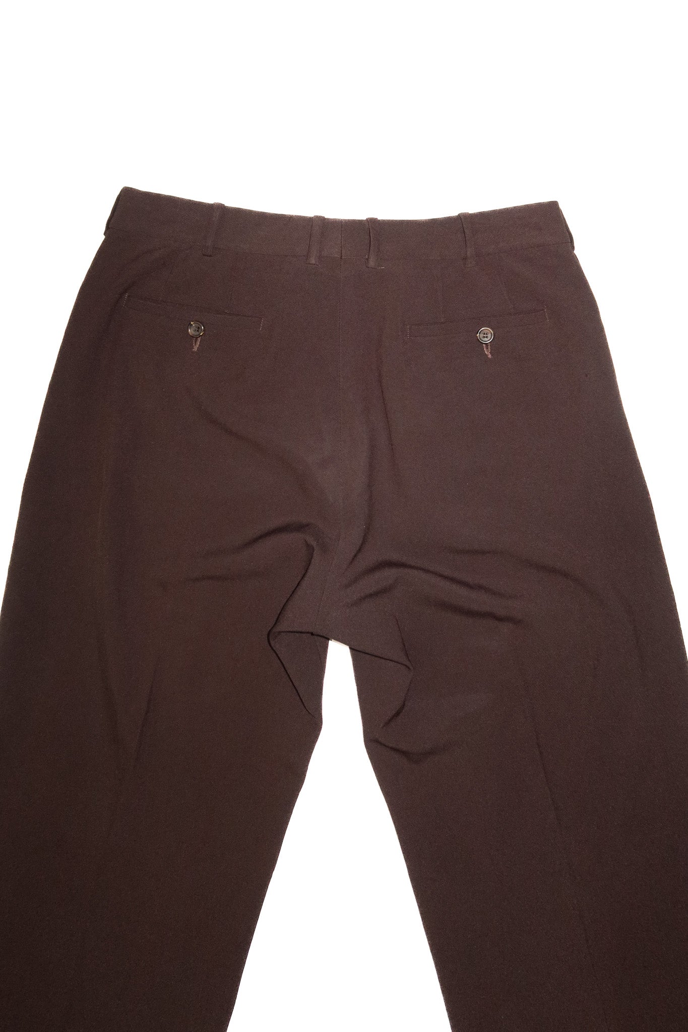 1990’s ag tailored trousers chocolate brown.