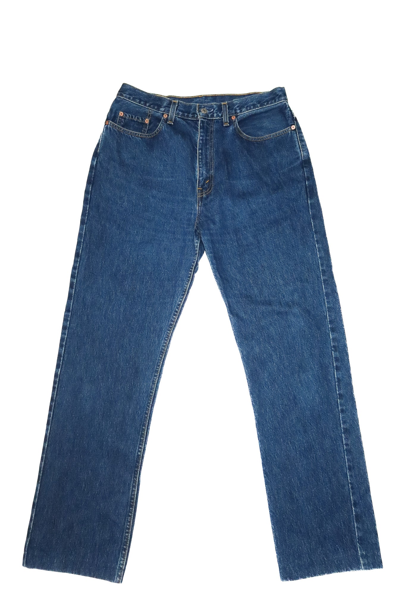 1990’s levi’s 555 straight leg jeans blue.