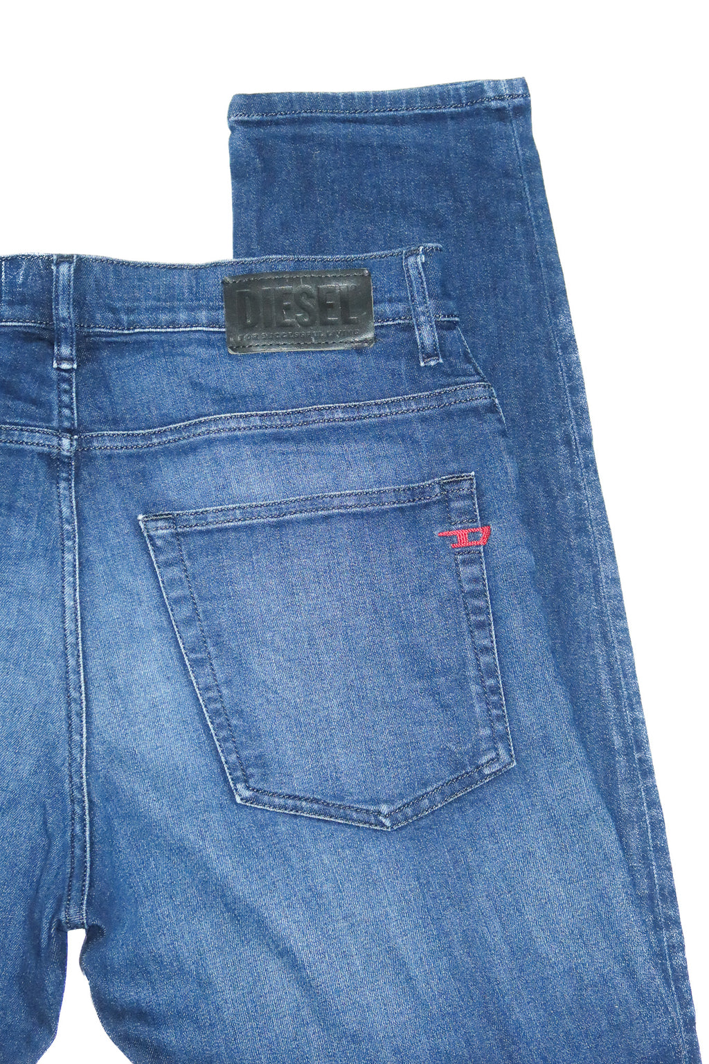 2000’s diesel d-fining stretch jeans blue.
