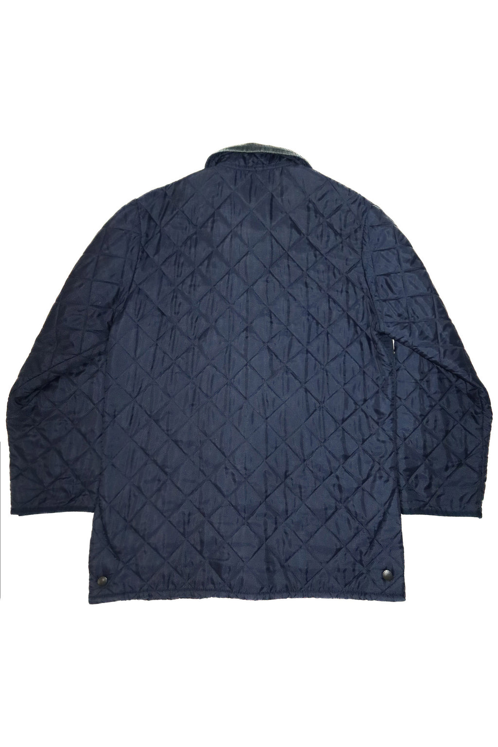 1990's barbour liddesdale quilted jacket navy.