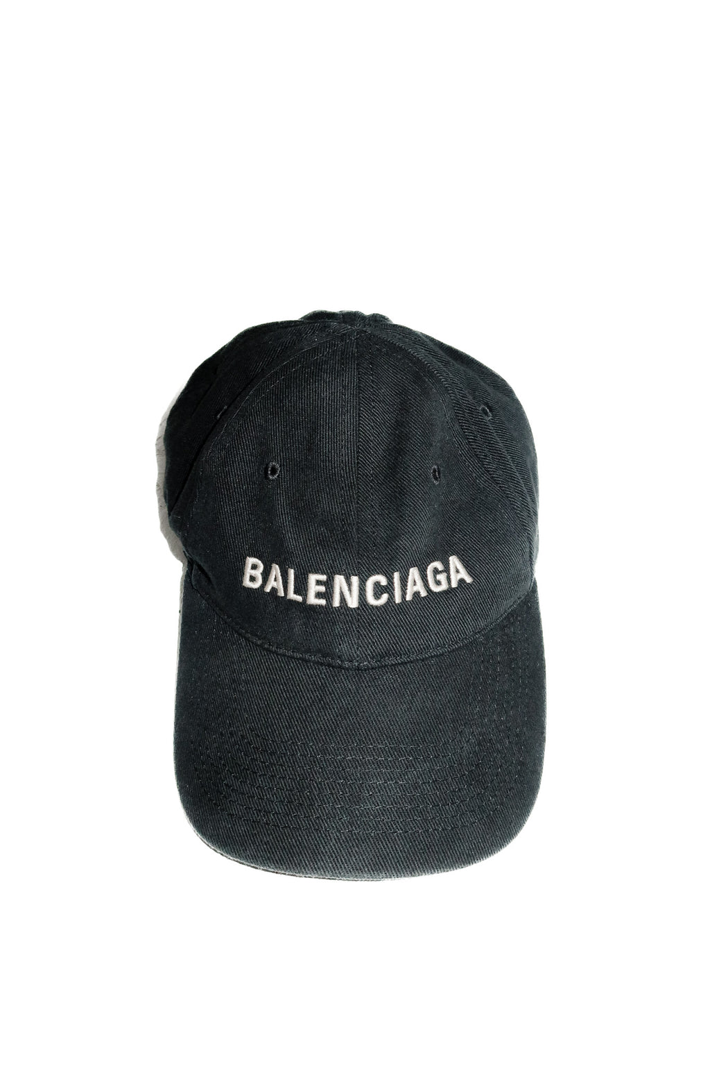 balenciaga logo hat black/beige.