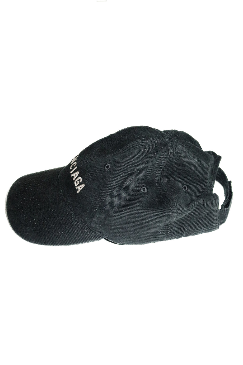 balenciaga logo hat black/beige.