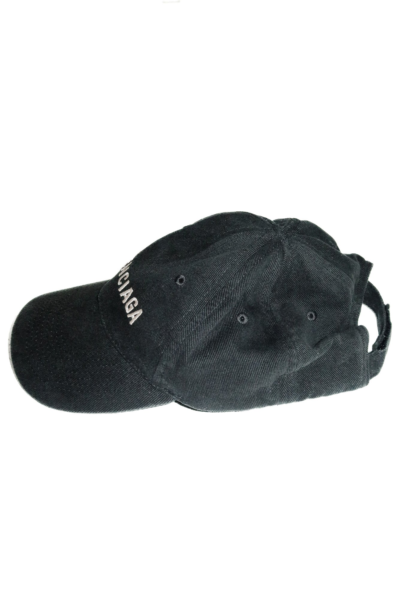 balenciaga logo hat black/beige.