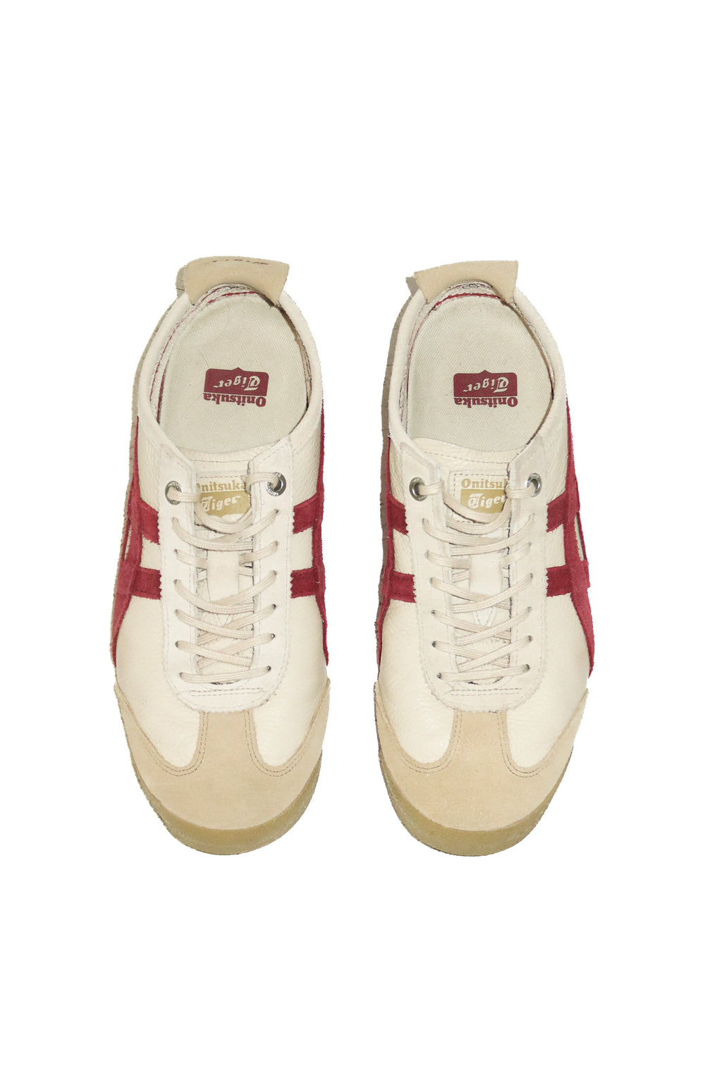 onitsuka tiger mexico 66 sd sneakers beige beet juice.