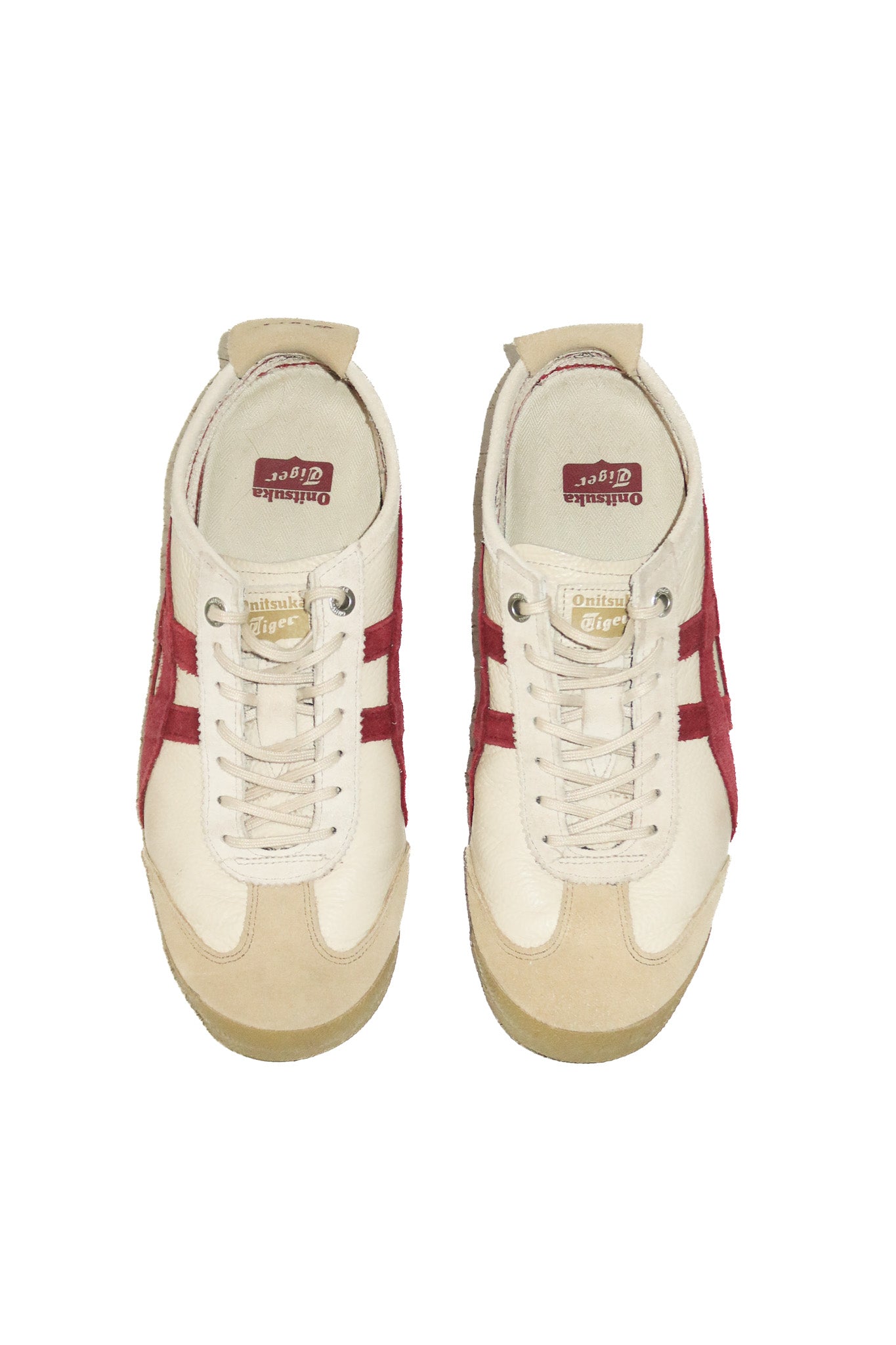 onitsuka tiger mexico 66 sd sneakers beige beet juice.