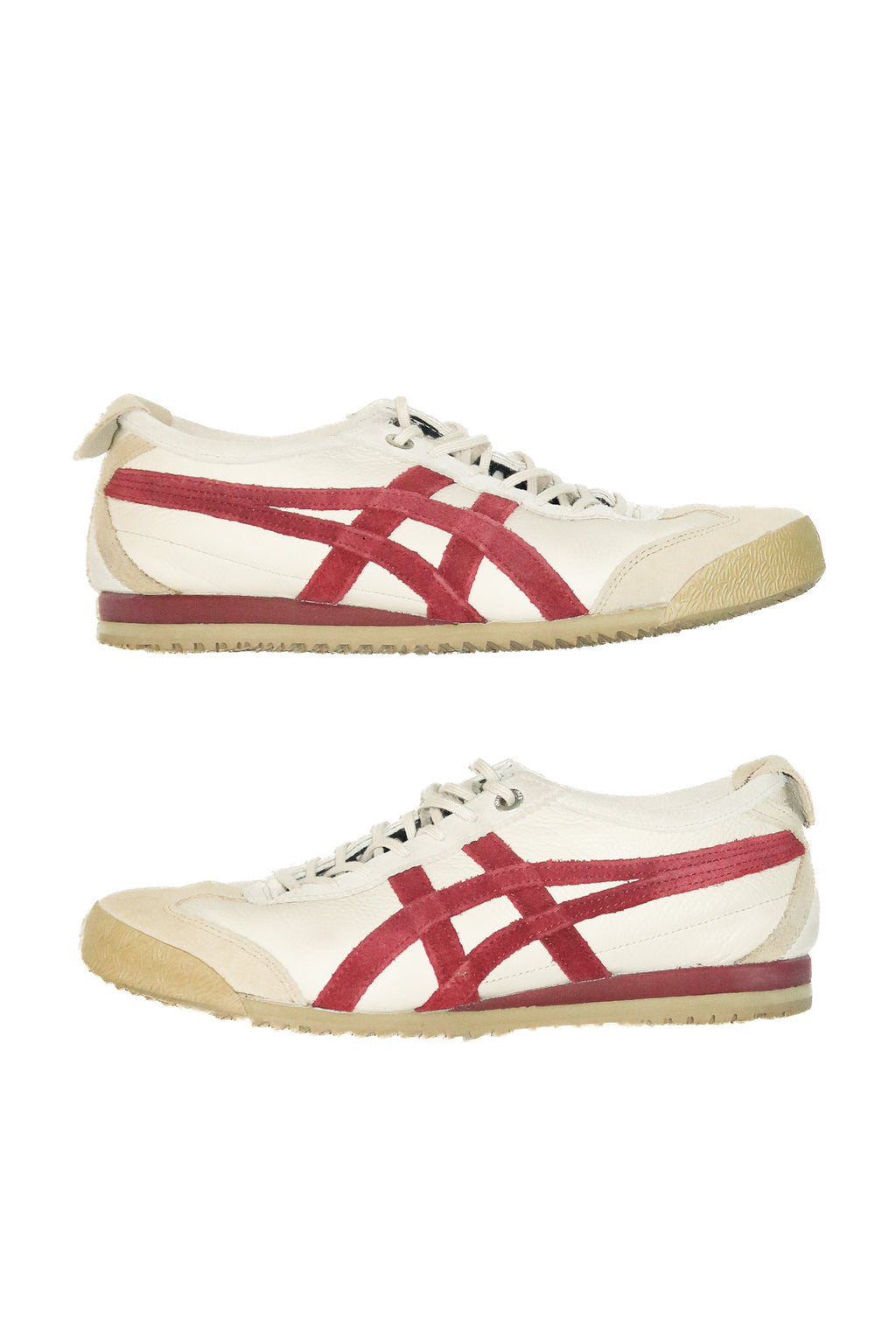 onitsuka tiger mexico 66 sd sneakers beige beet juice.