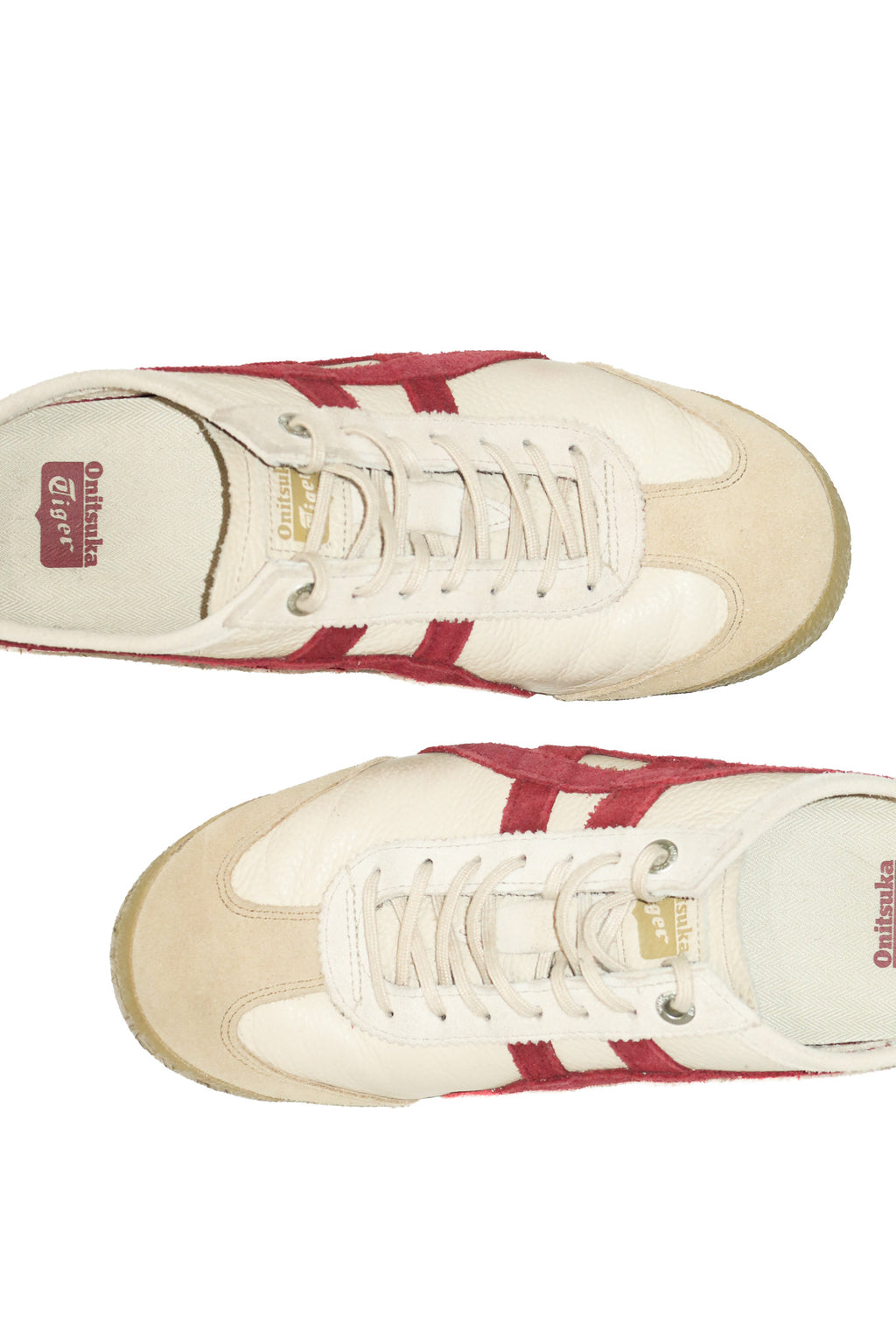 onitsuka tiger mexico 66 sd sneakers beige beet juice.