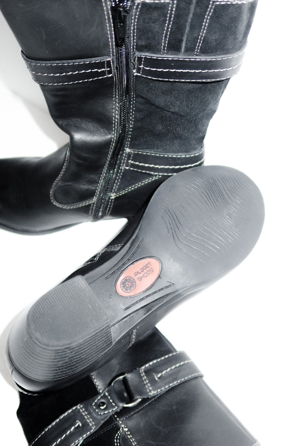 planet couture ankle boots black.