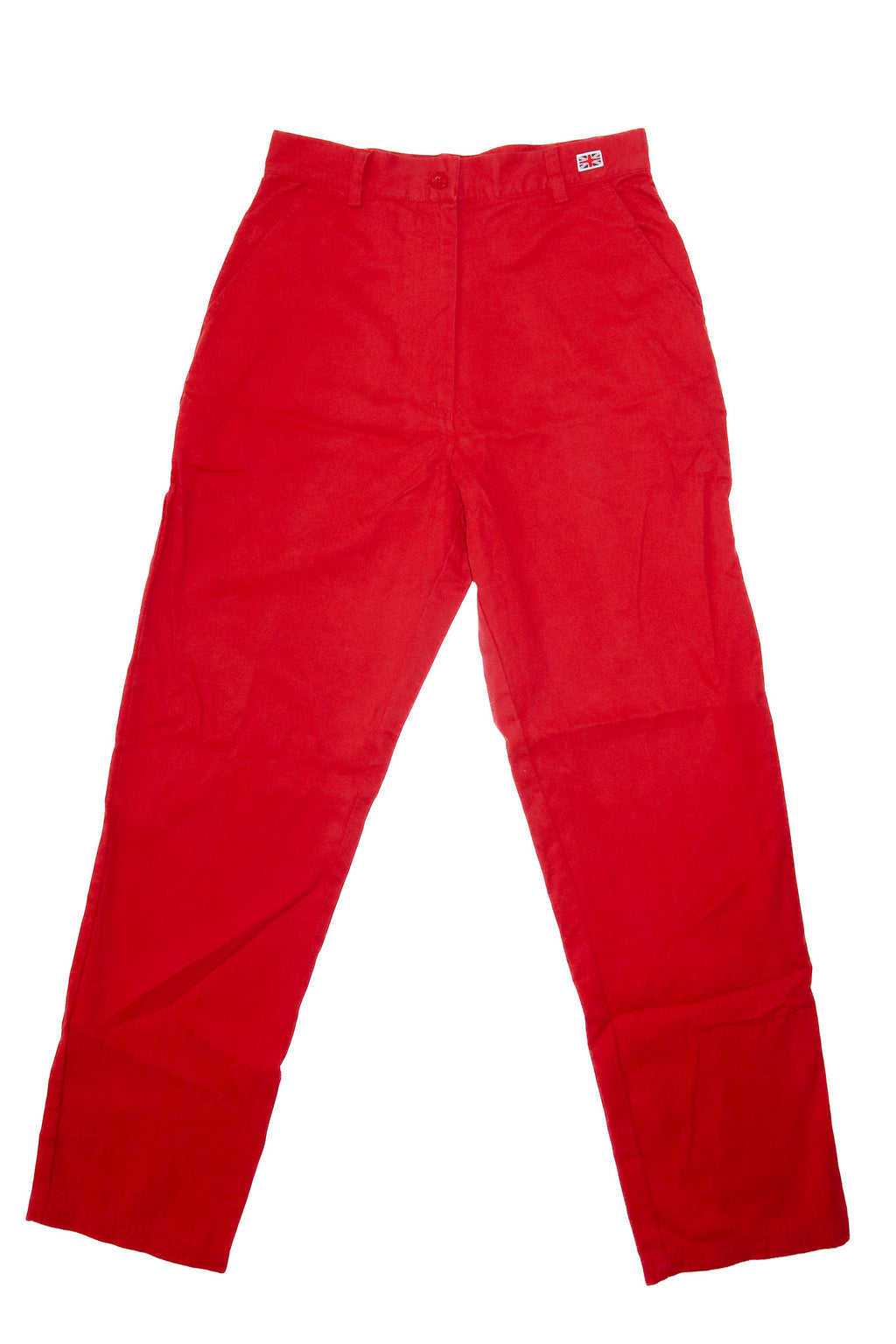 90's reebok classic cotton twill pants red.