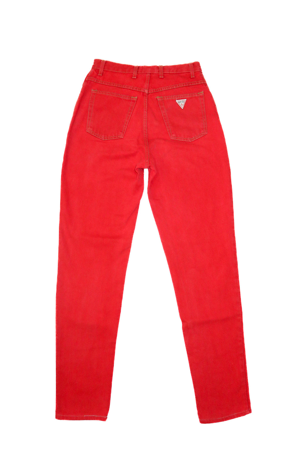 1990’s guess jeans denim pants red.