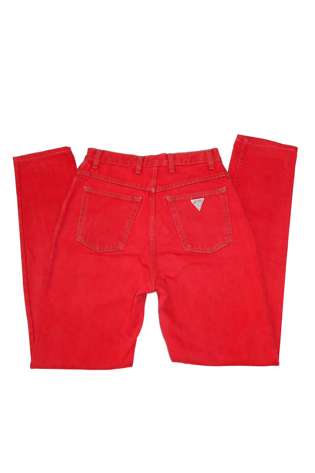 1990’s guess jeans denim pants red.
