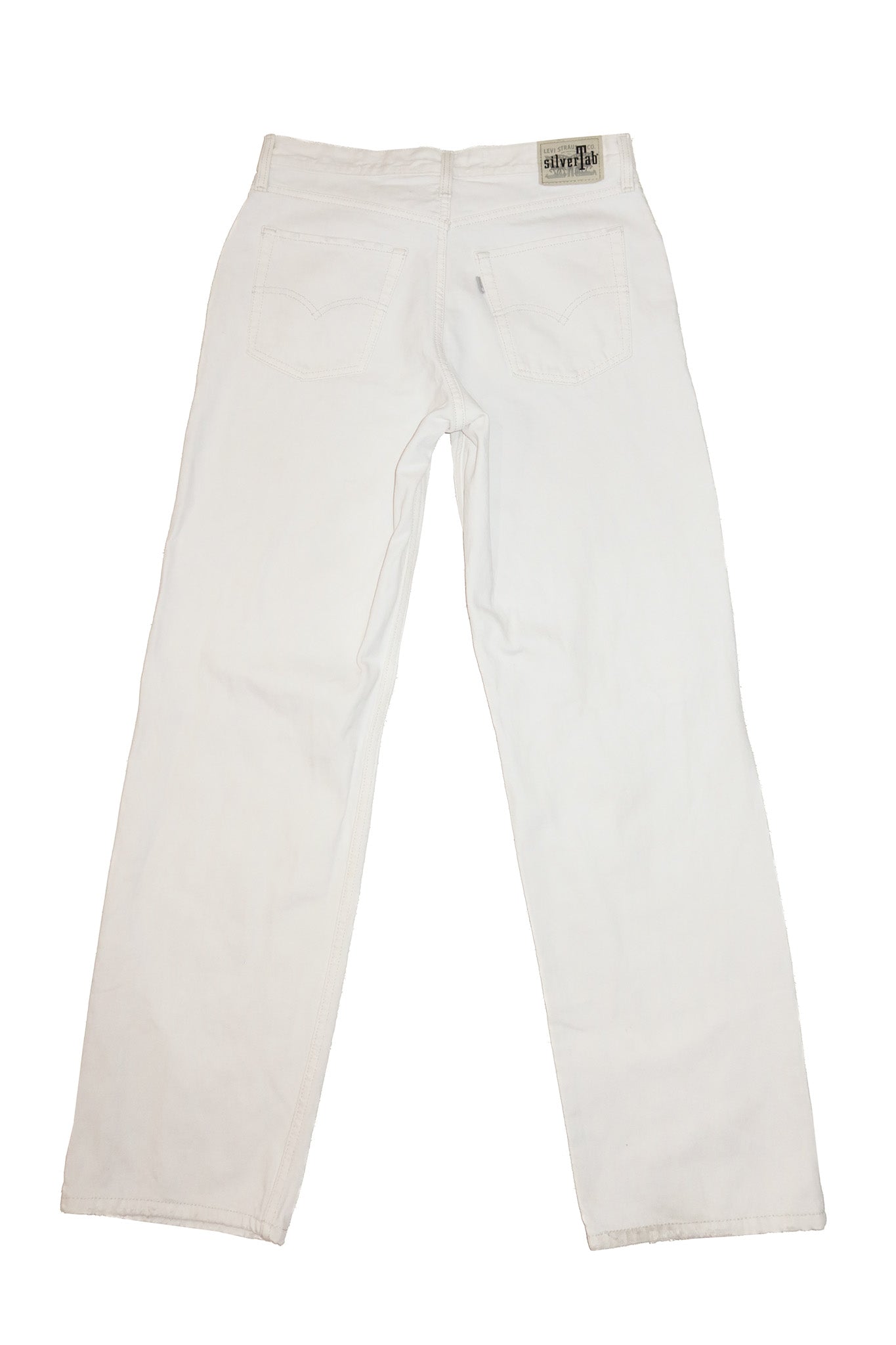 levi's silvertab 94 baggy jeans white.