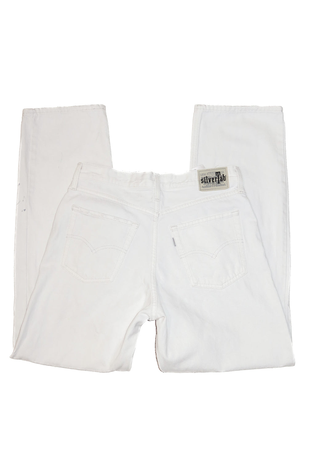 levi's silvertab 94 baggy jeans white.