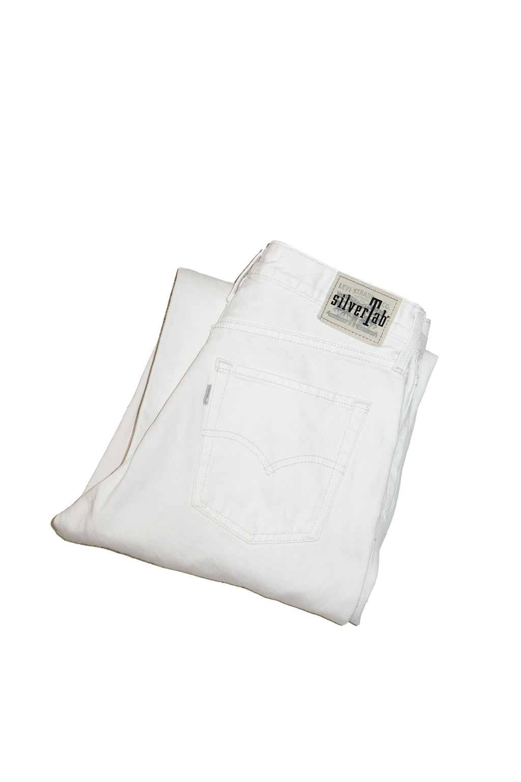 levi's silvertab 94 baggy jeans white.
