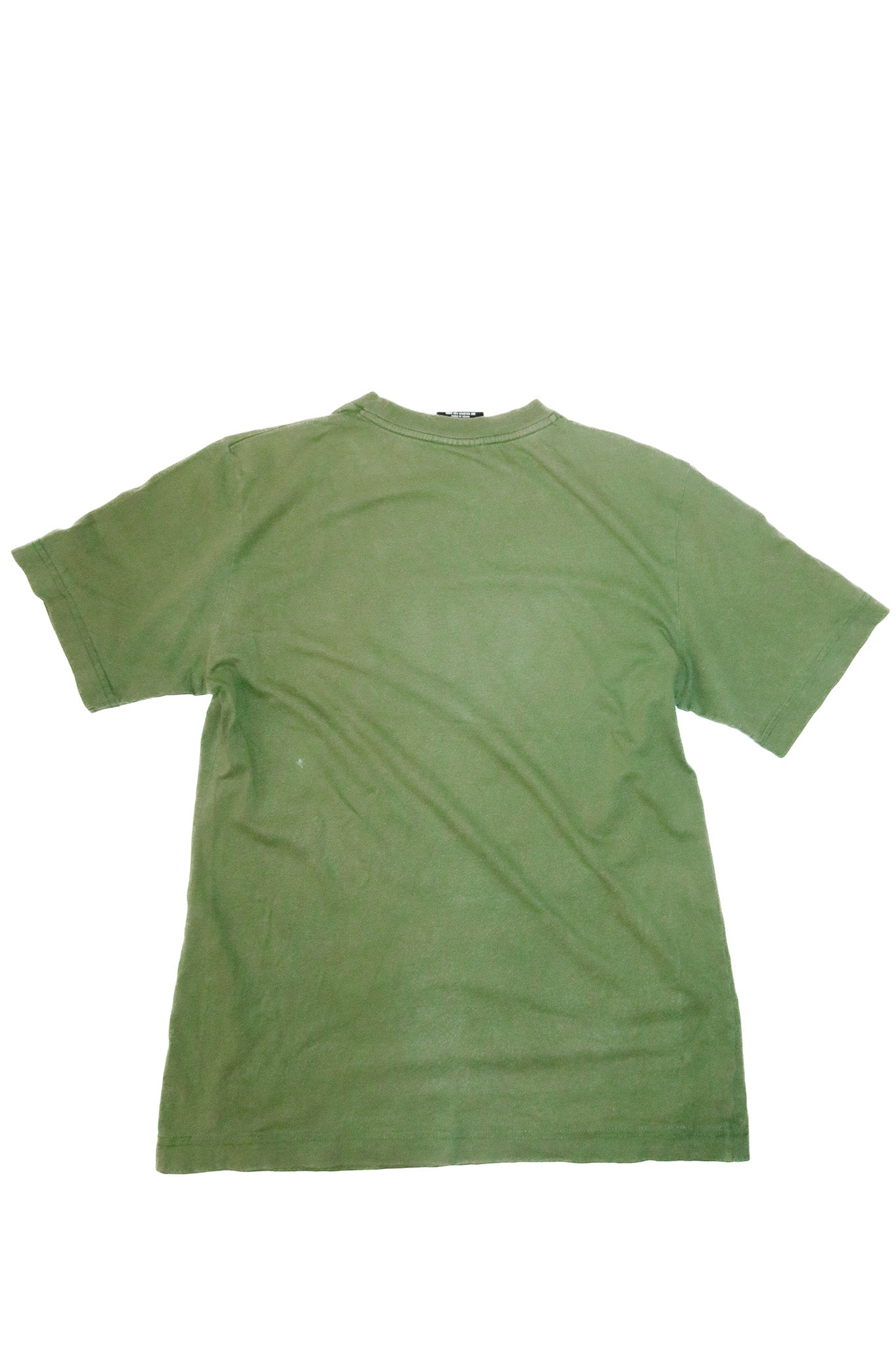 90's ralph lauren 'polo jeans co' logo tee olive green.
