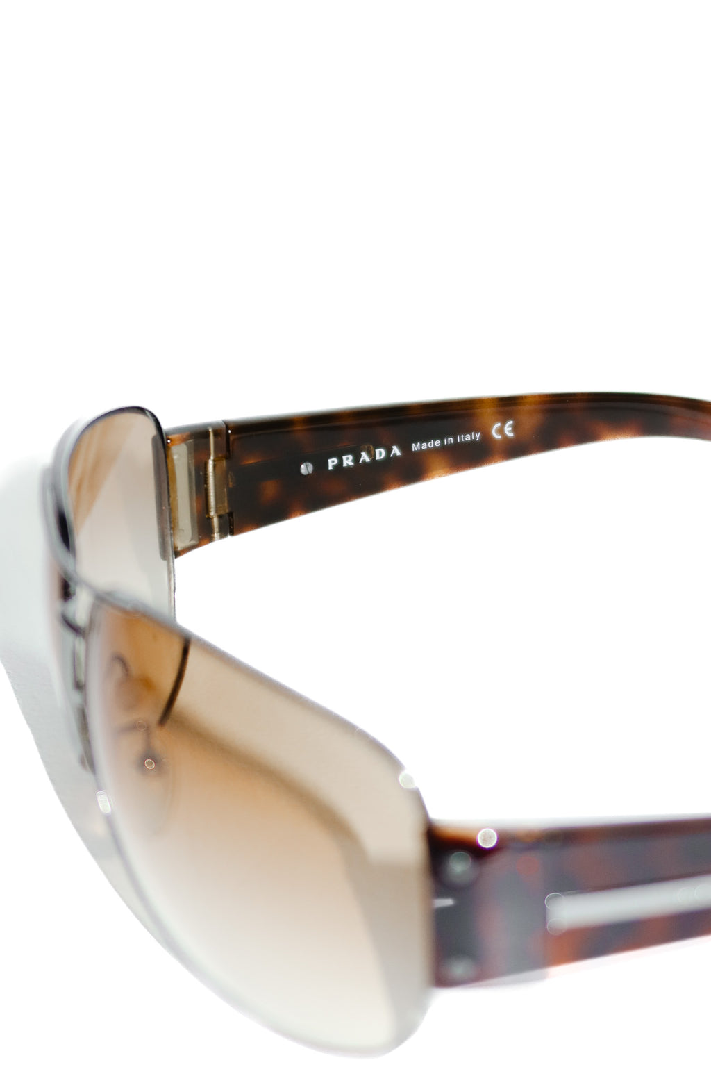 prada spr 52G sunglasses tortoiseshell / brown gradient.