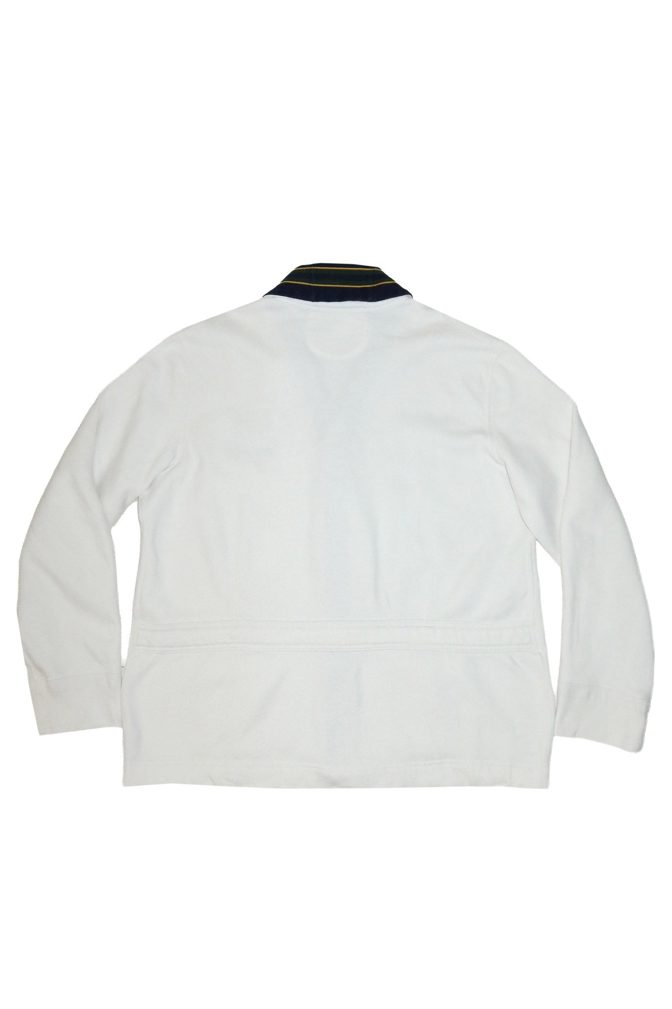 2000’s polo ralph lauren crest sweat jacket white.