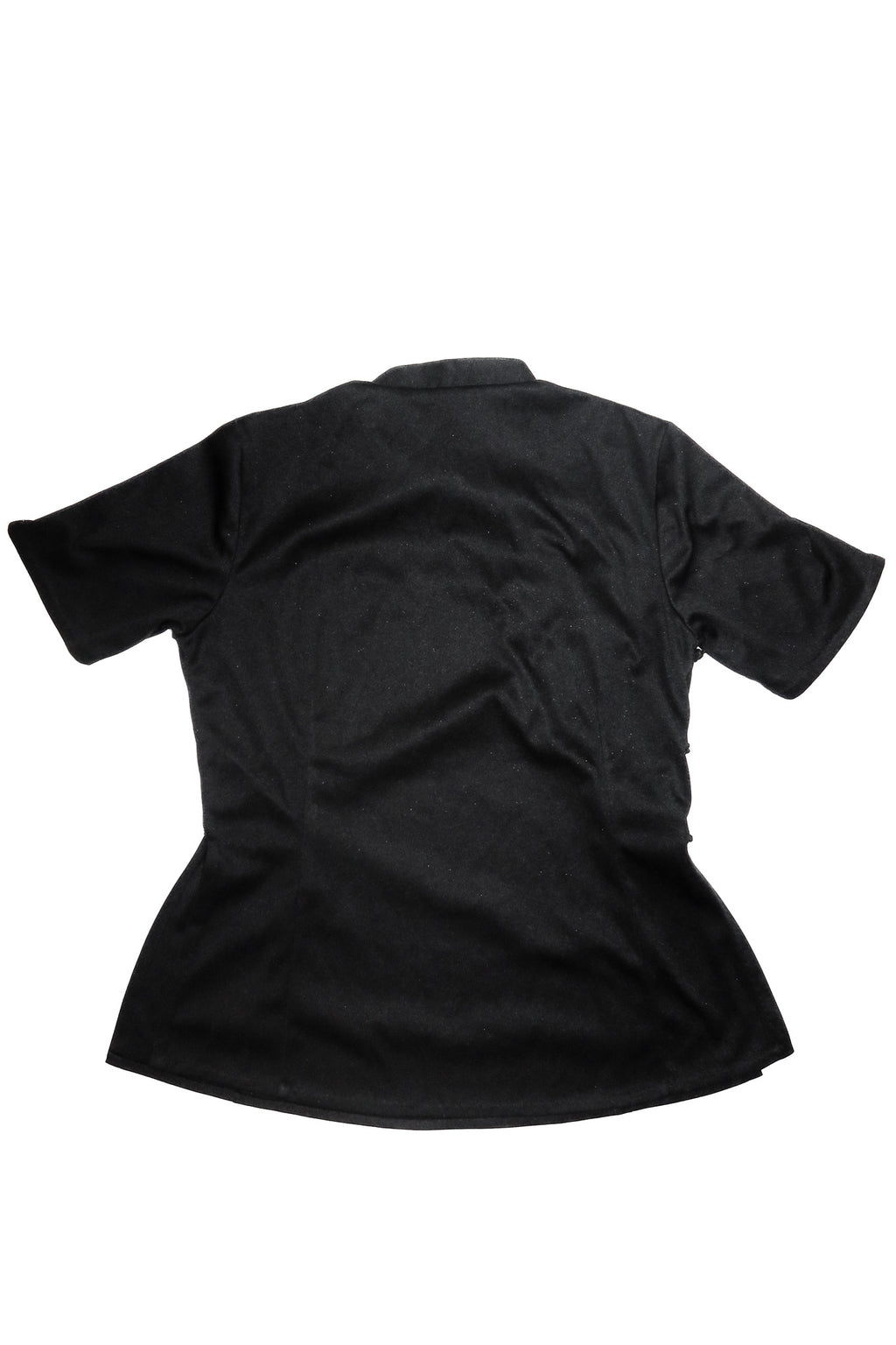 90's mandarin collar top black.