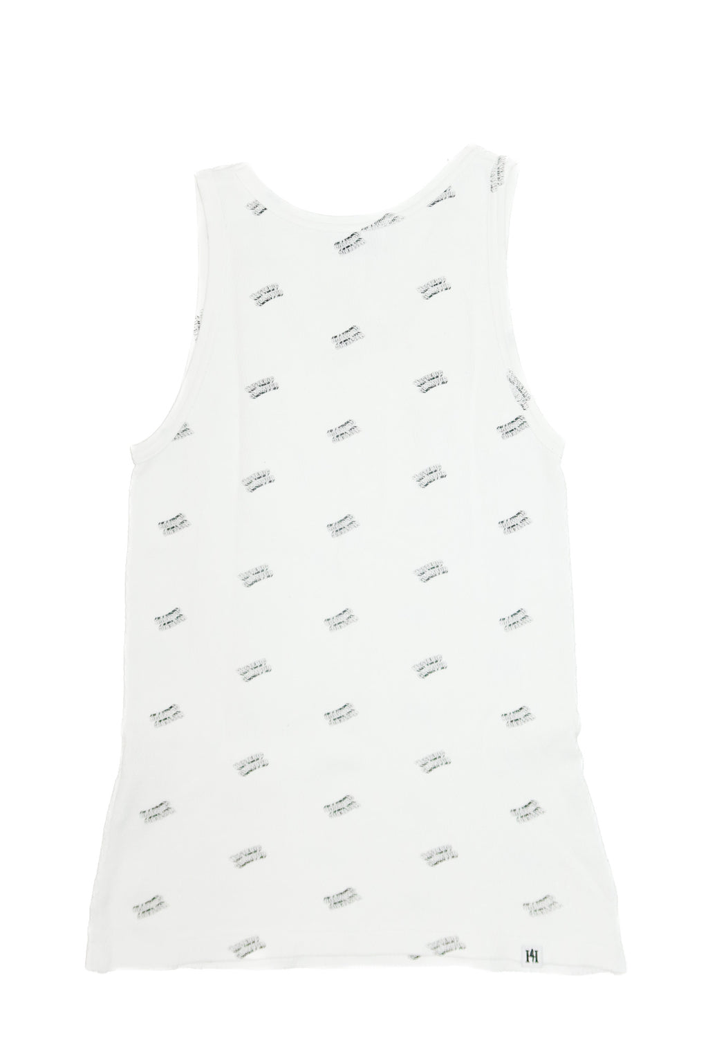 hysteric glamour all-over print tank white.