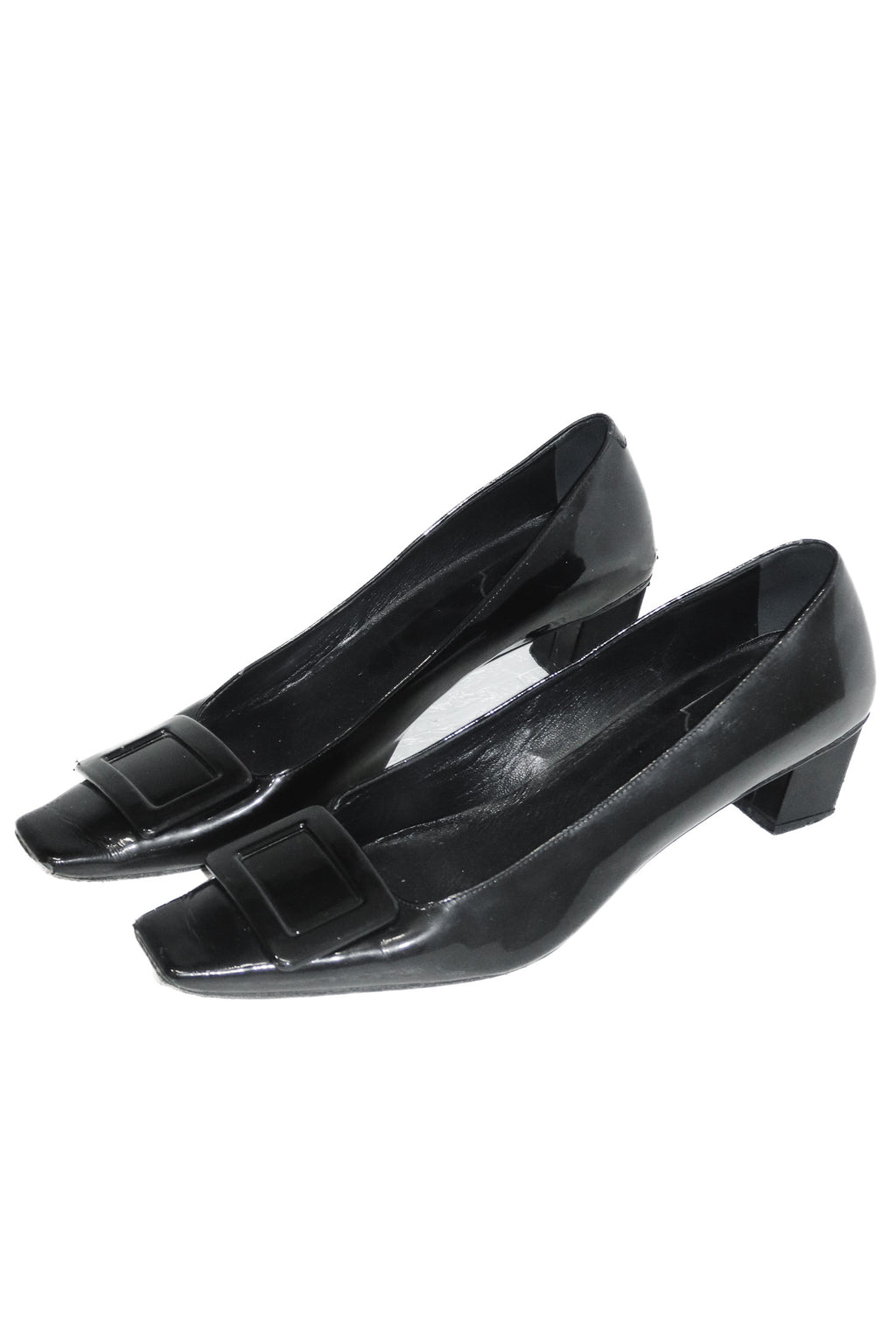 rodger vivier trompette pumps black.