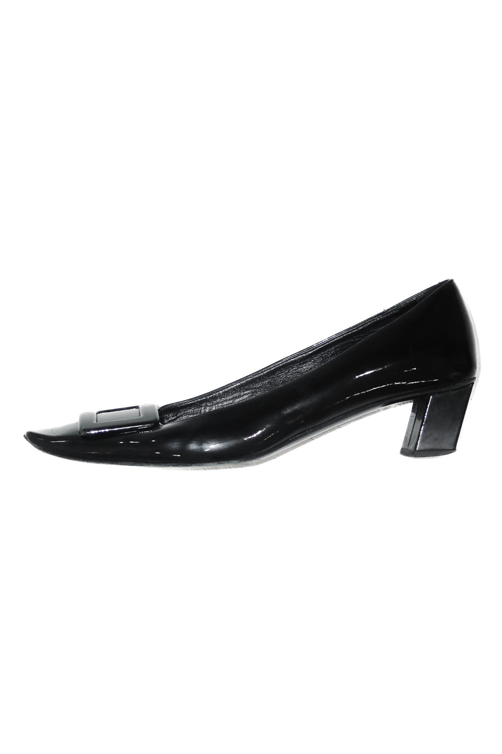 rodger vivier trompette pumps black.