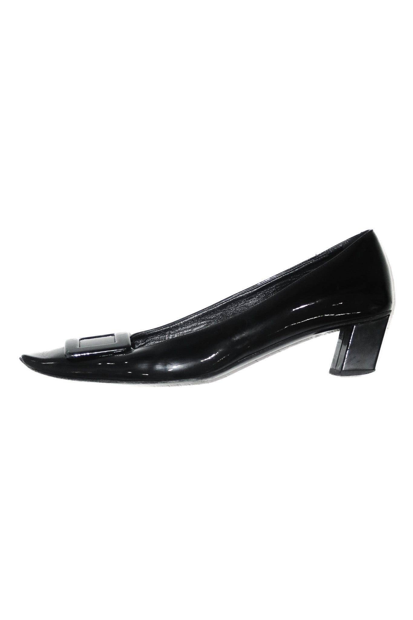 rodger vivier trompette pumps black.